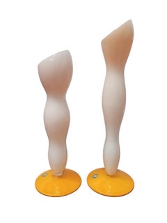 Coppia vasi Barovier & Toso B.A.G. anni ‘80