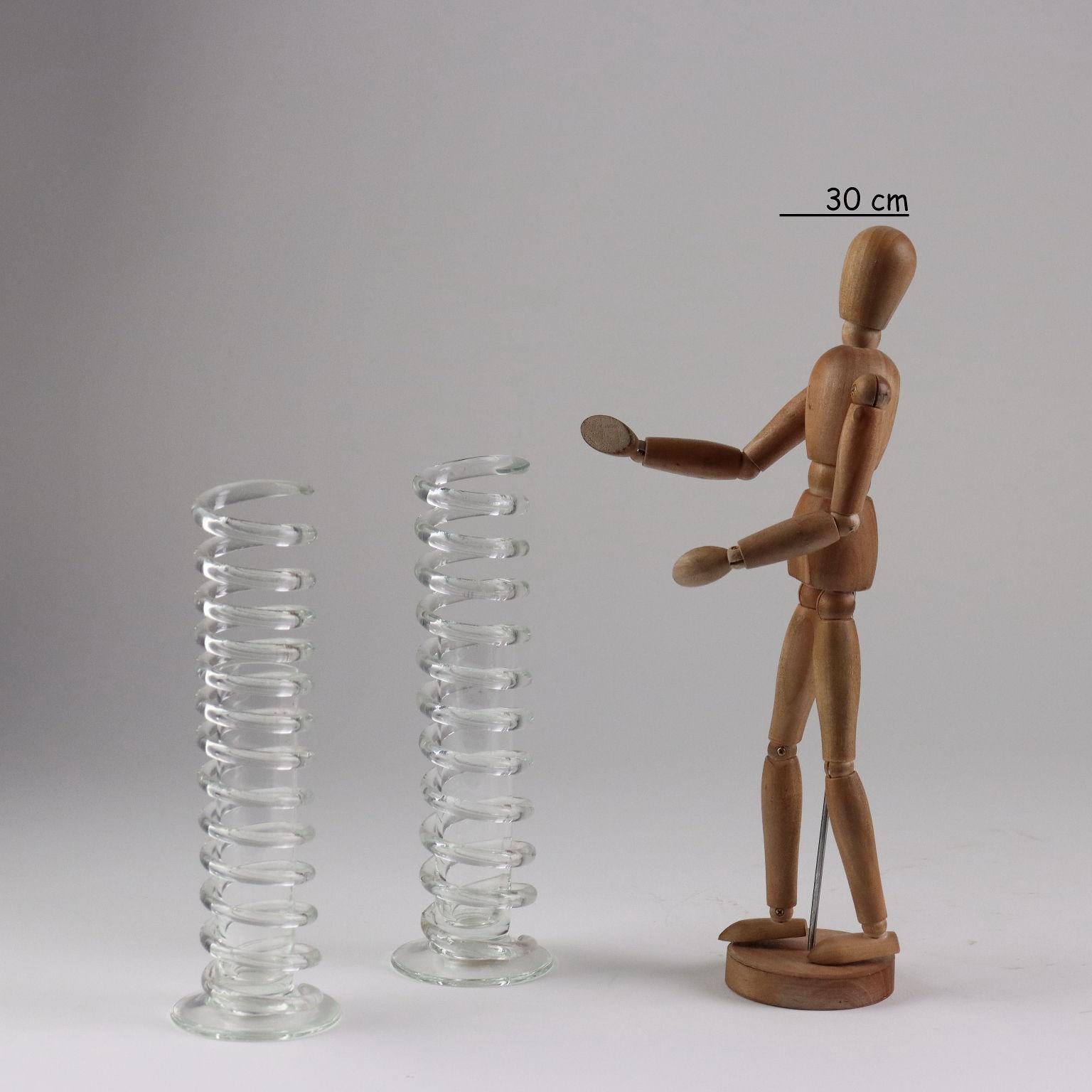Mid-Century moderno Coppia Vasi Monofiore Piero Fornasetti Milano anni 70 in vendita