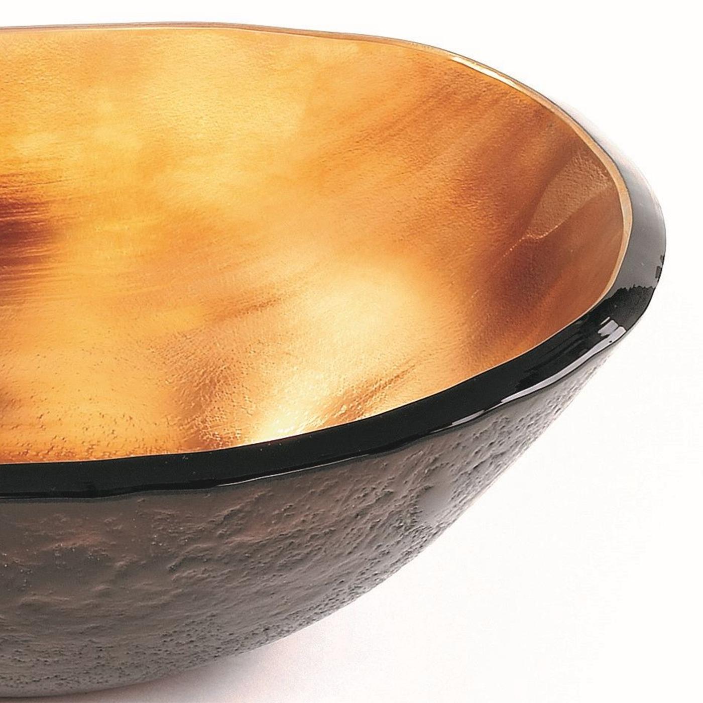 Coppola Bronze Glass Bowl In New Condition For Sale In Paris, FR
