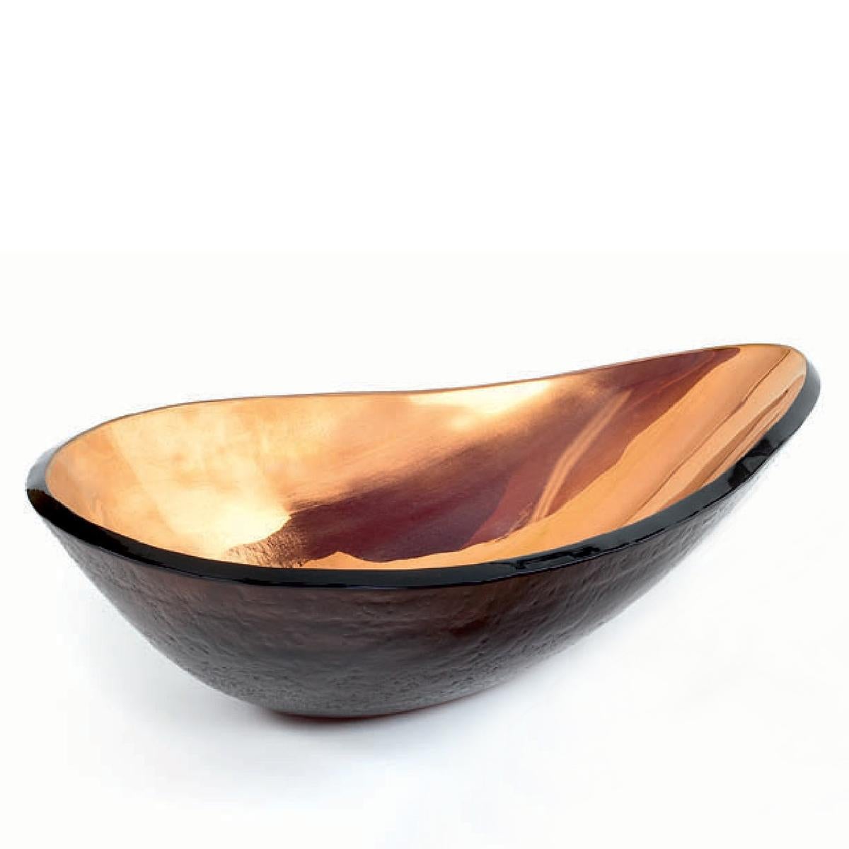 Vetro Ciotola in vetro Coppola Bronze in vendita