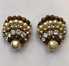 Coppola e Toppo Crystal, Baroque Pearl & Rhinestone Earrings