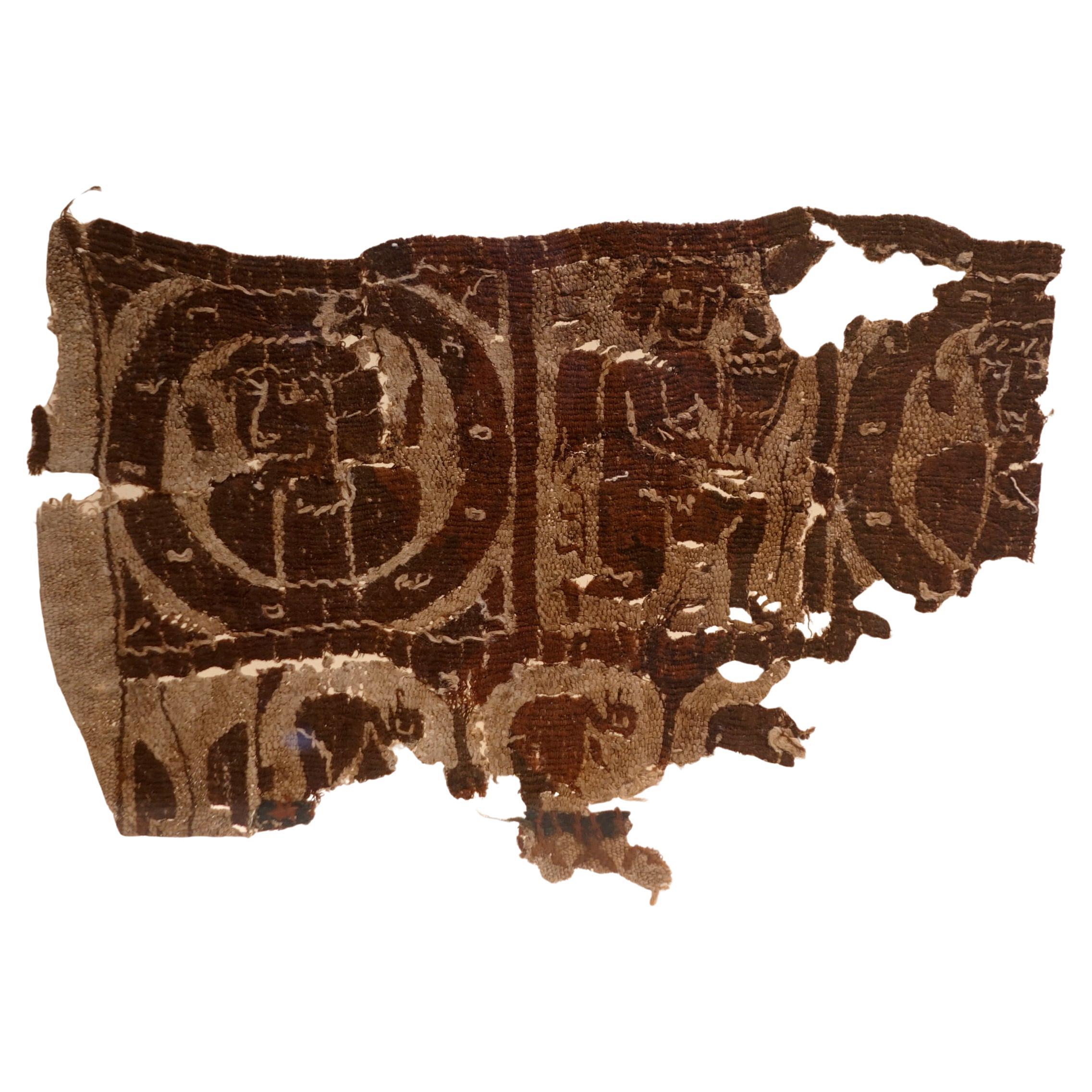 Coptic textile  Byzantine Period; 4th–5th Century C.E.