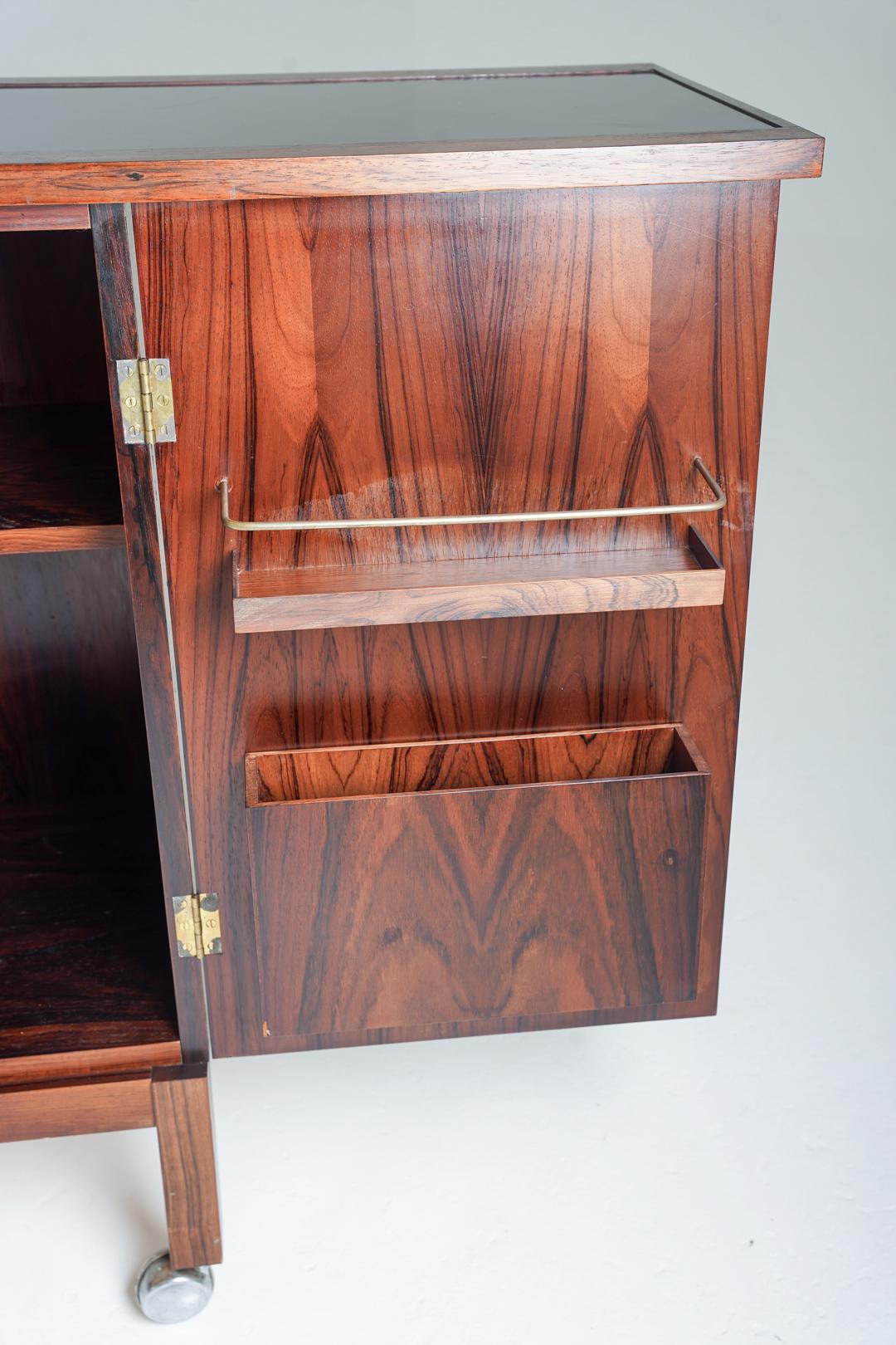 Bar Cabinet by Torbjørn Afdal for Bruksbo, Norway, 1960s For Sale 6