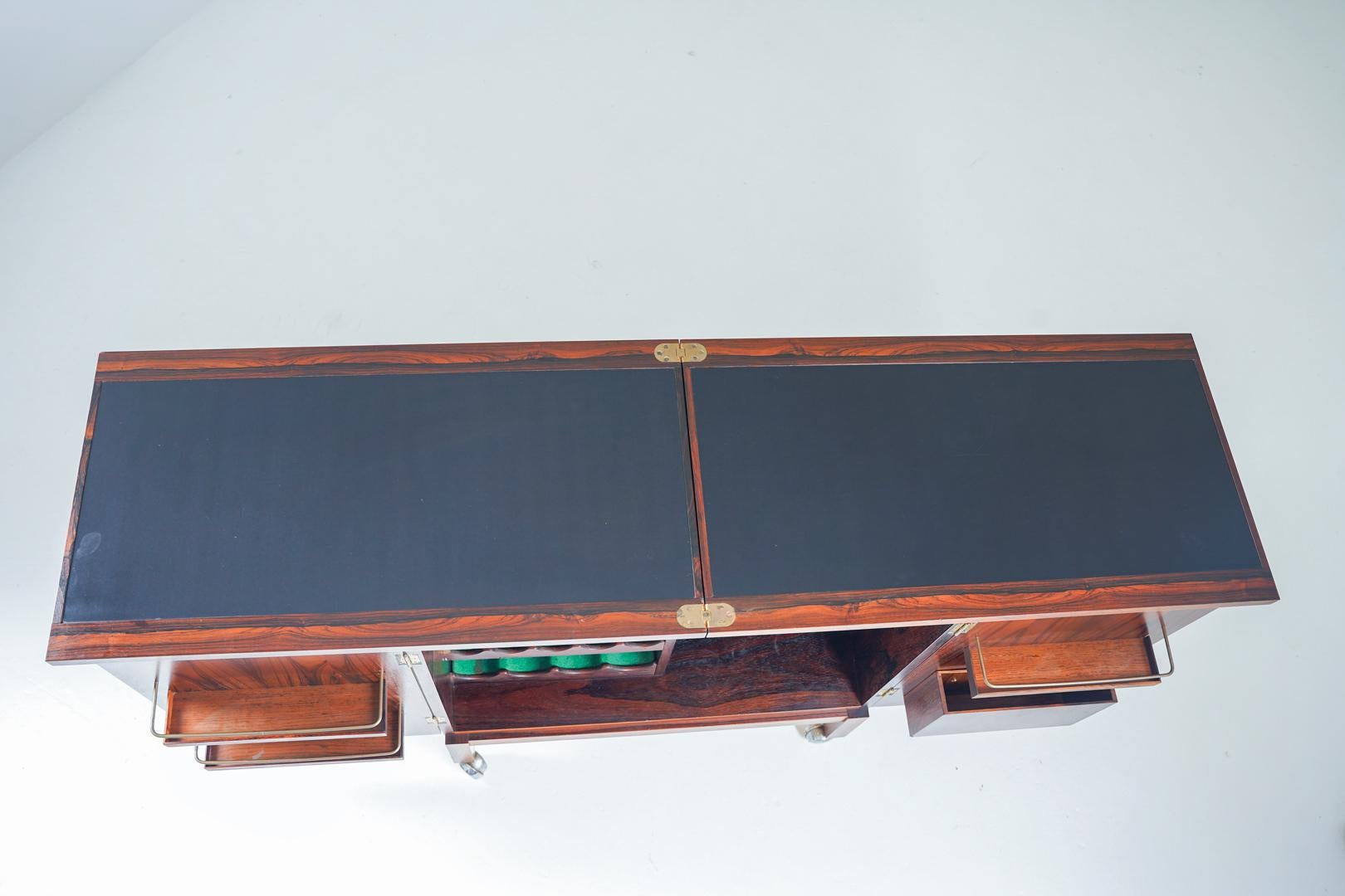 Bar Cabinet by Torbjørn Afdal for Bruksbo, Norway, 1960s For Sale 10