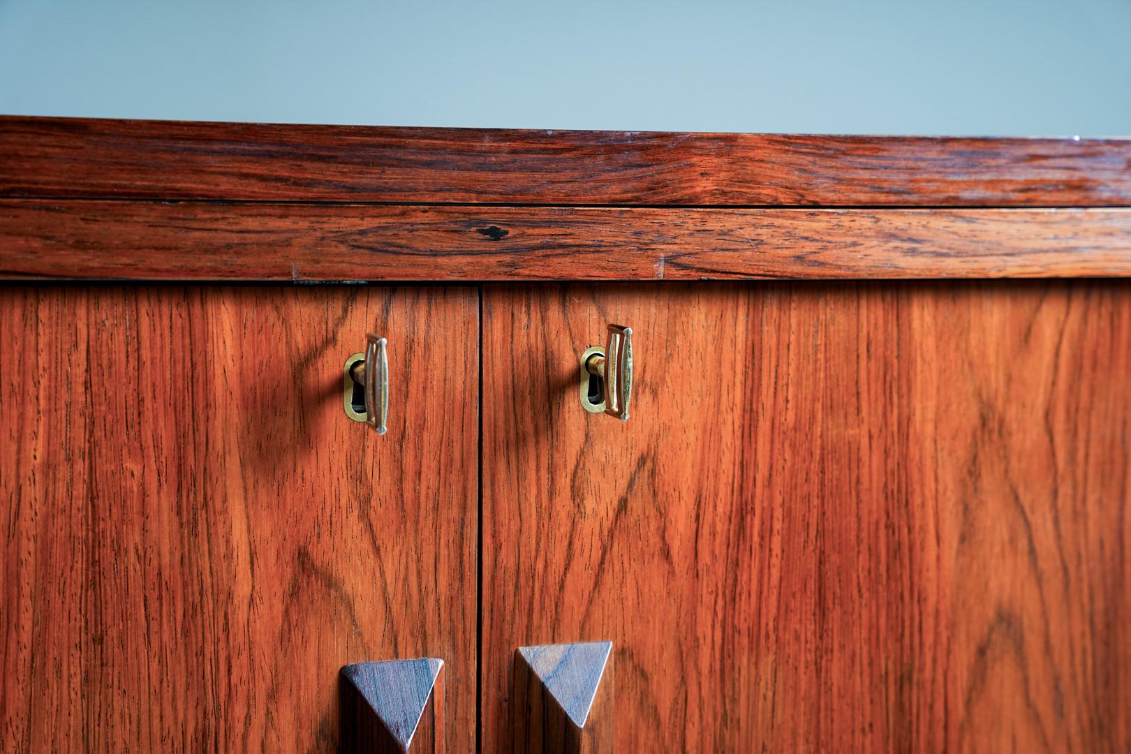Bar Cabinet by Torbjørn Afdal for Bruksbo, Norway, 1960s For Sale 11