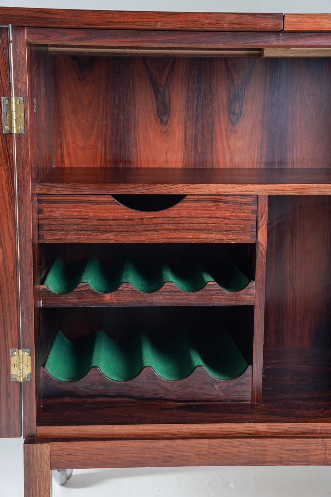 Bar Cabinet by Torbjørn Afdal for Bruksbo, Norway, 1960s For Sale 1
