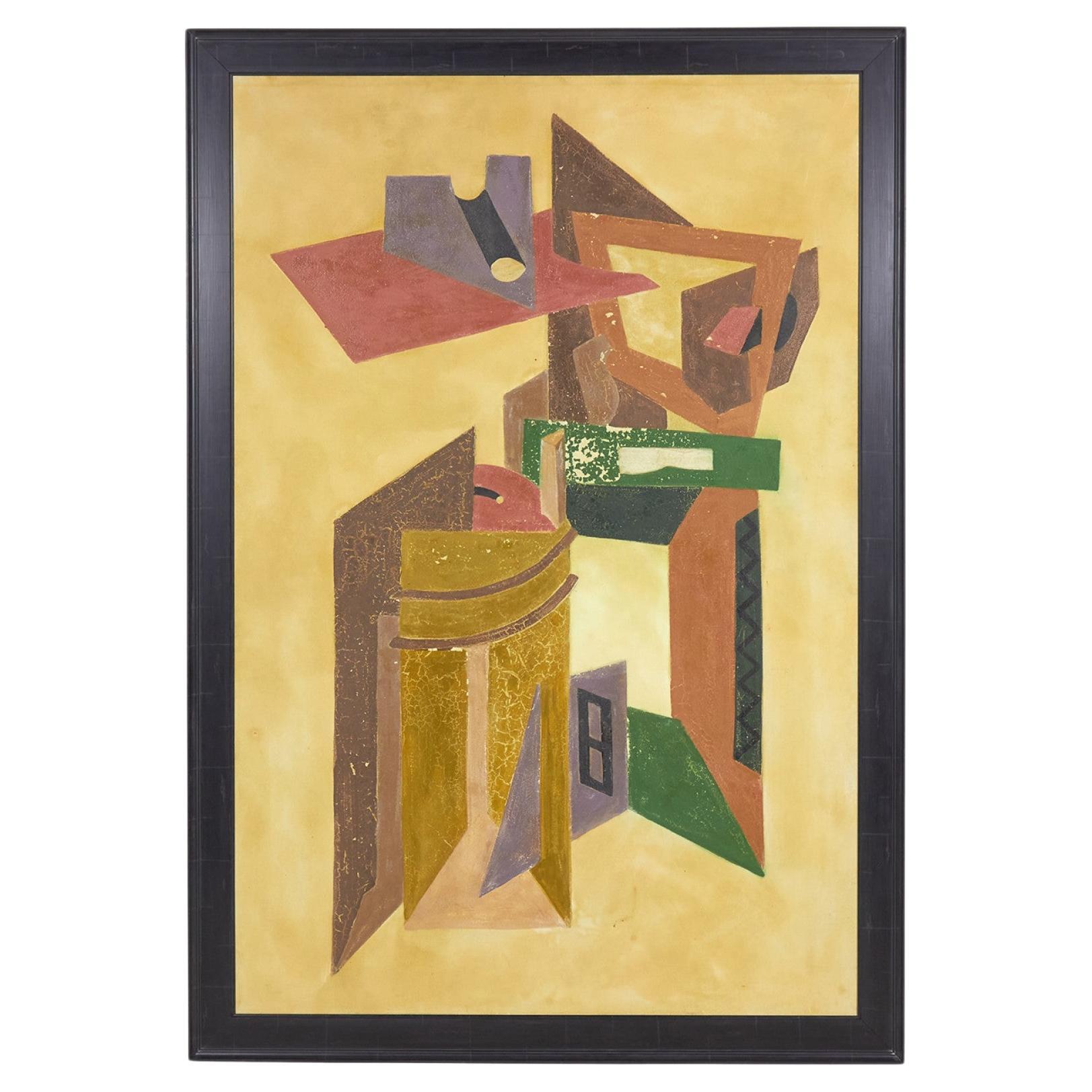 Copy of Abstract Cubist Painting