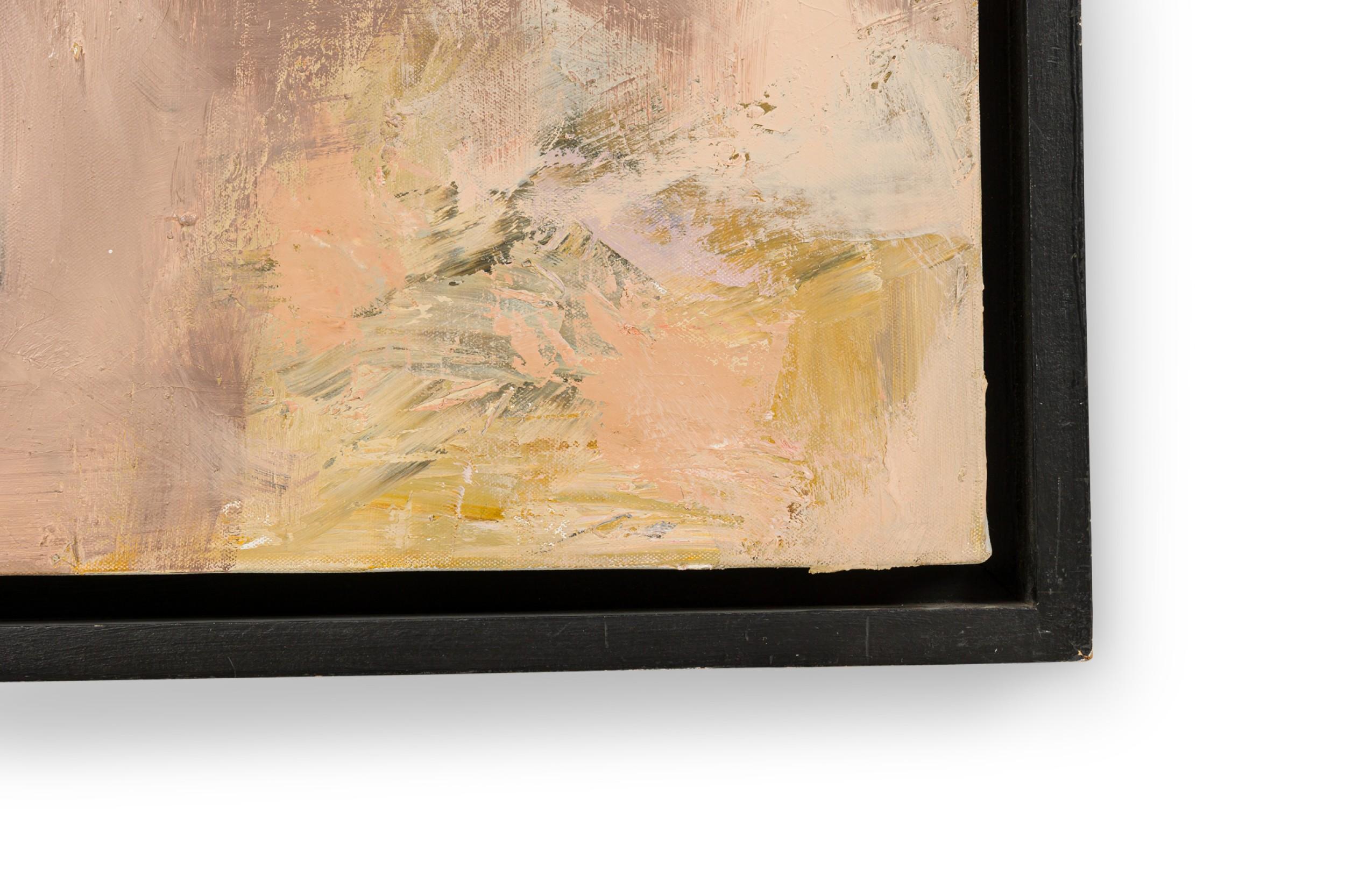 Dipinto a mano Copia della pittura astratta a triangolo in vendita