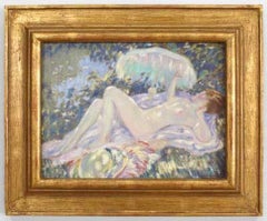 Venus in Sunlight: American Impressionist Painting, 16x13.5 in