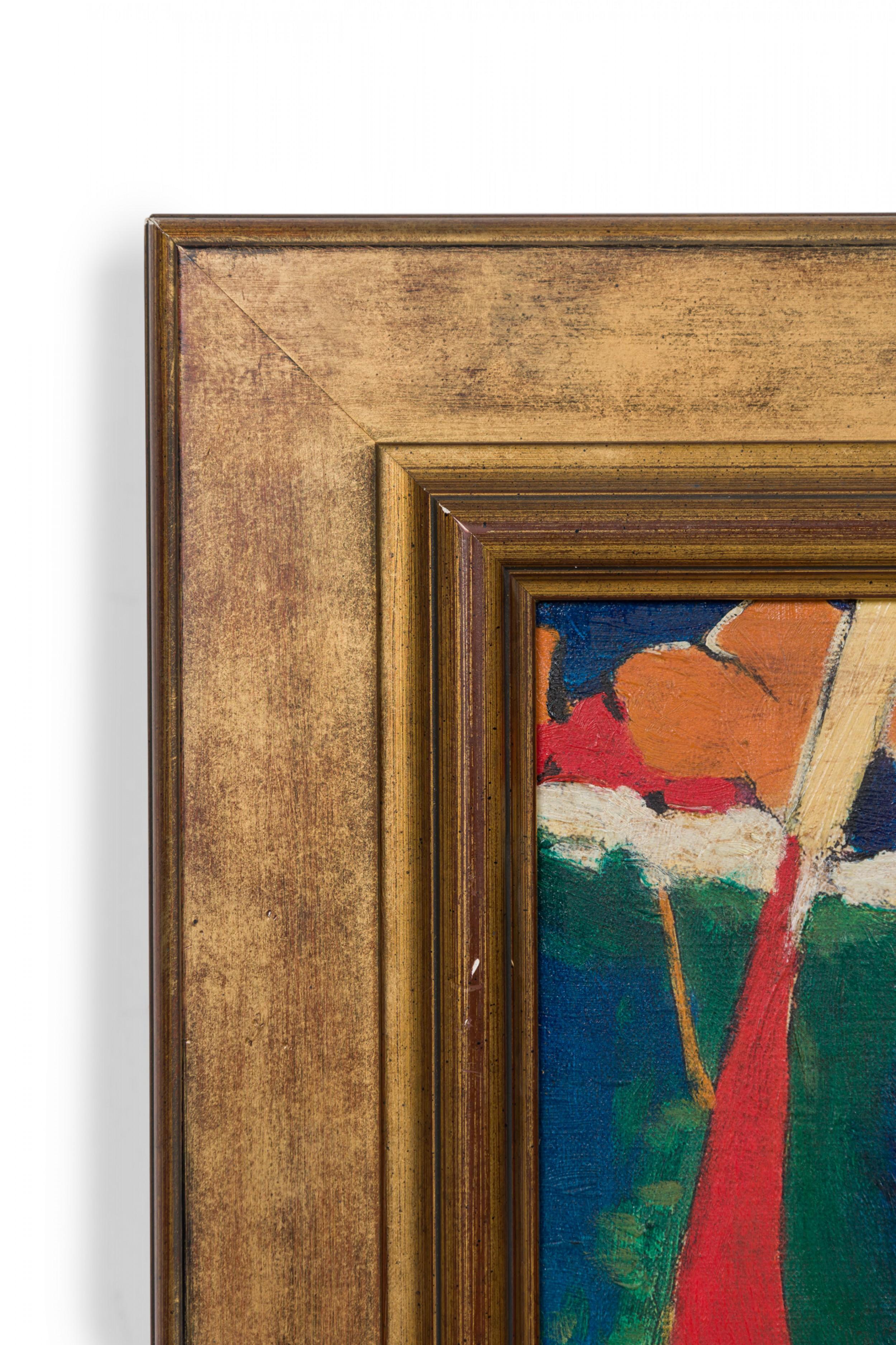 Kopie eines Andre Derain-Segelbootgemäldes (Viktorianisch) im Angebot