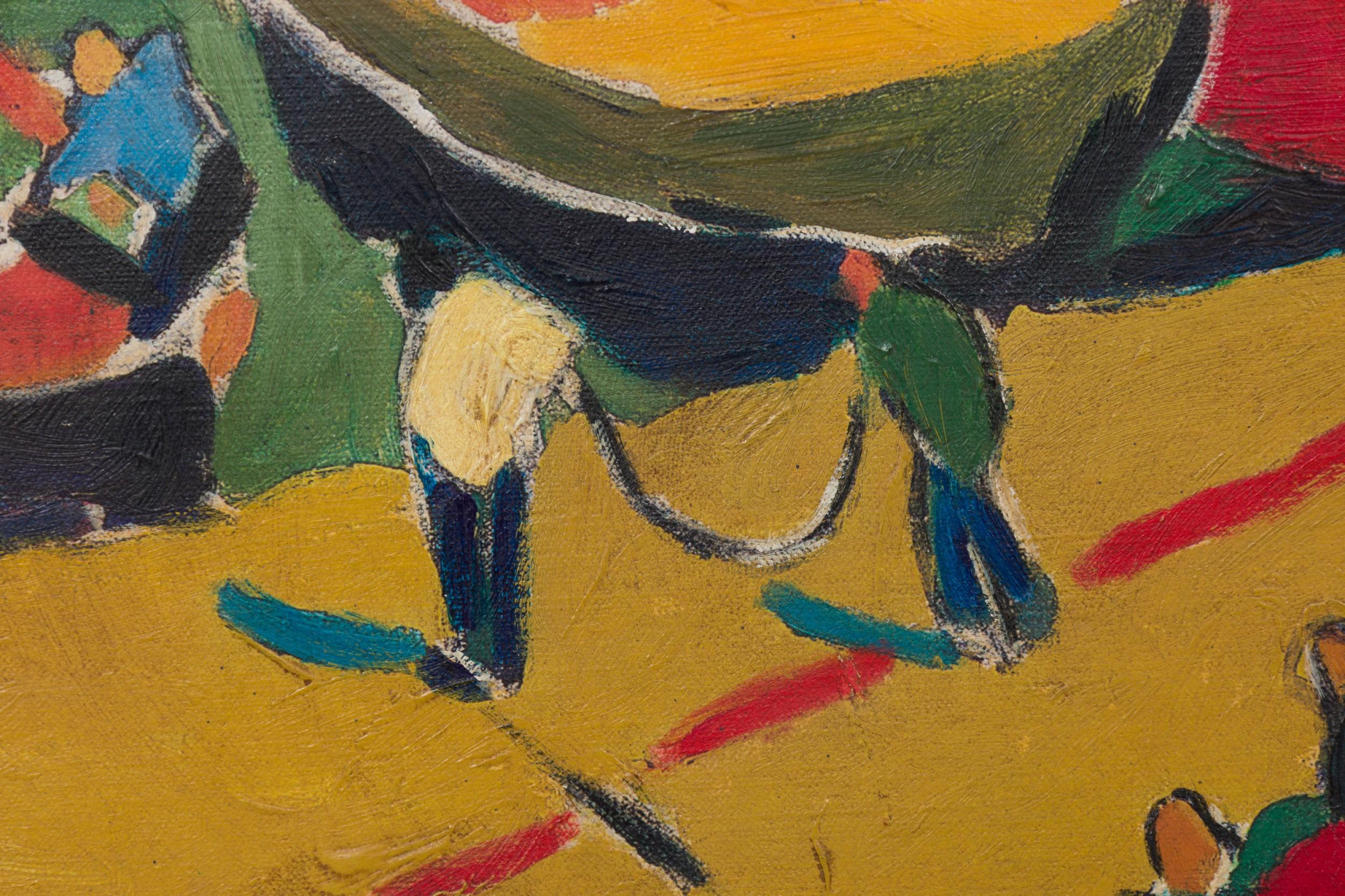 Kopie eines Andre Derain-Segelbootgemäldes (Handbemalt) im Angebot