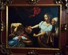 Copy of Caravaggio " Judith and Holofernes " 20th Century