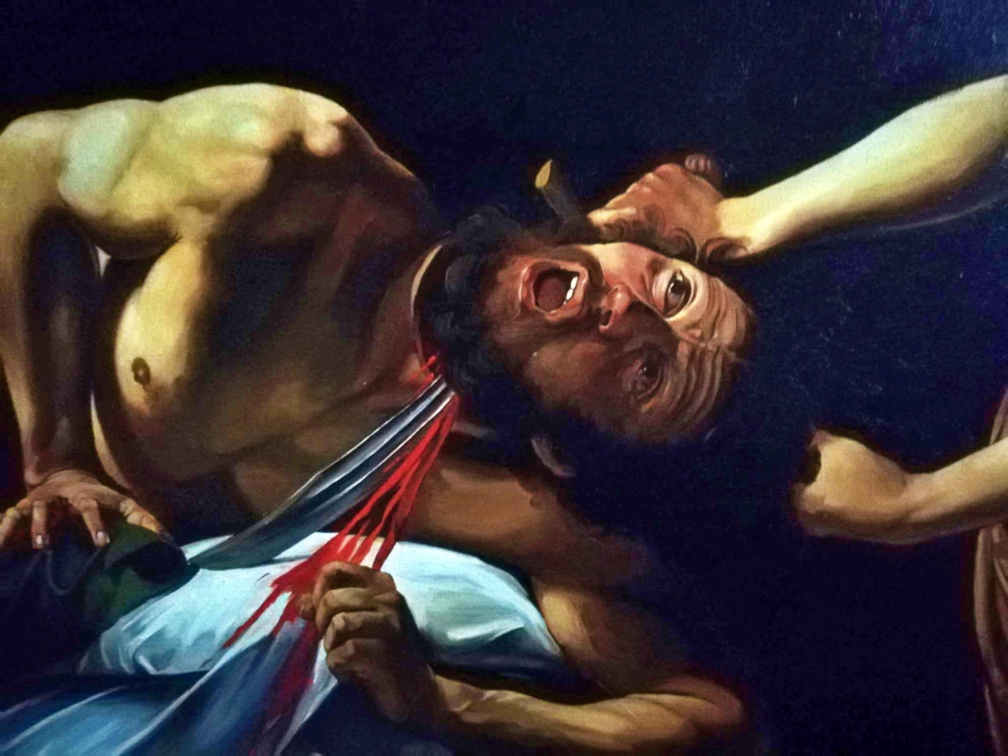 judith beheading holofernes caravaggio