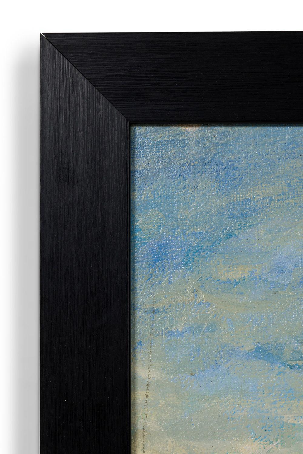 Victorien Copie de la peinture à l'huile de Paul Cezanne intitulée : 