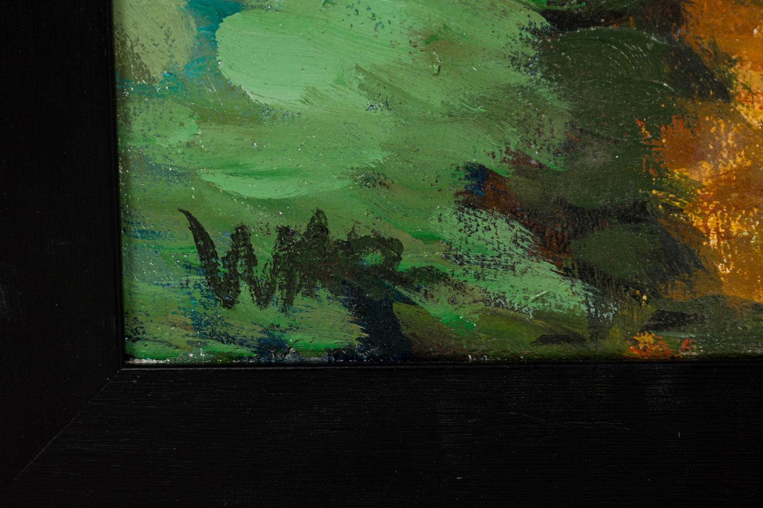 Copie de la peinture à l'huile de Paul Cezanne intitulée : 