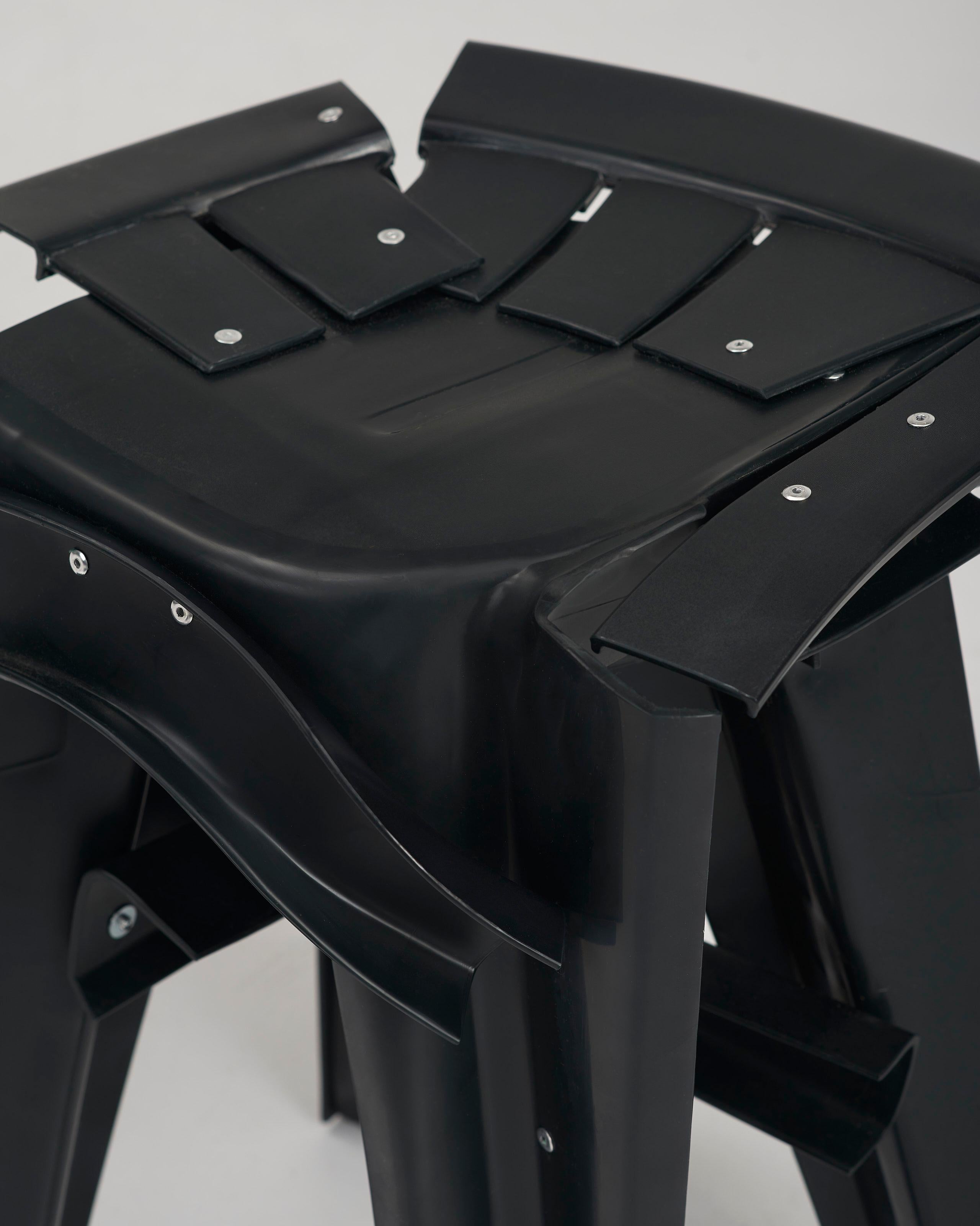 Tabouret Copytopia en plastique de Pierre Castignola en vert foncé Neuf - En vente à AMSTERDAM, NL