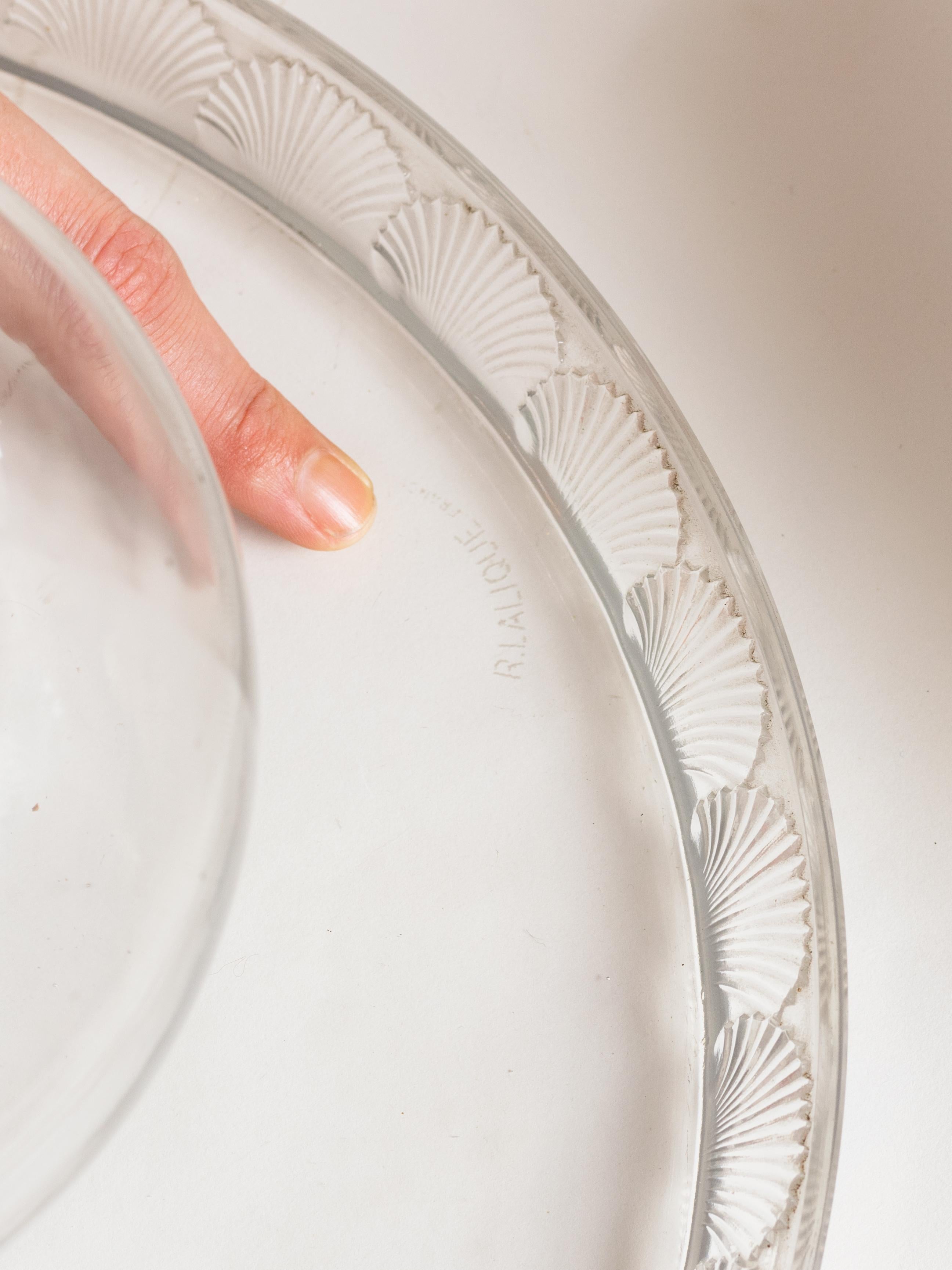 Coquelicot-Gläserservice von René Lalique, 1930er Jahre im Angebot 10