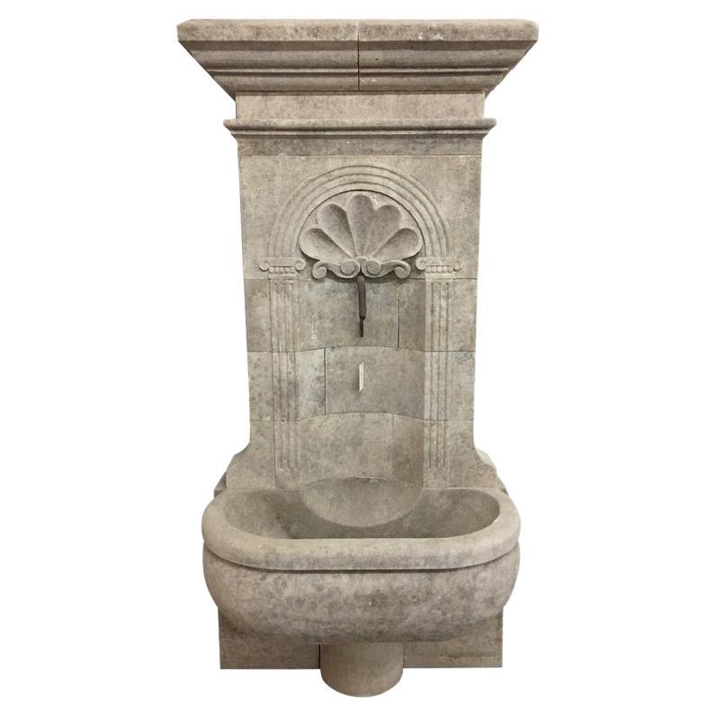 Coquille Grande Wall Fountain For Sale