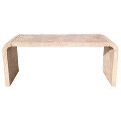 Coquina Console With Pinkish Tone
