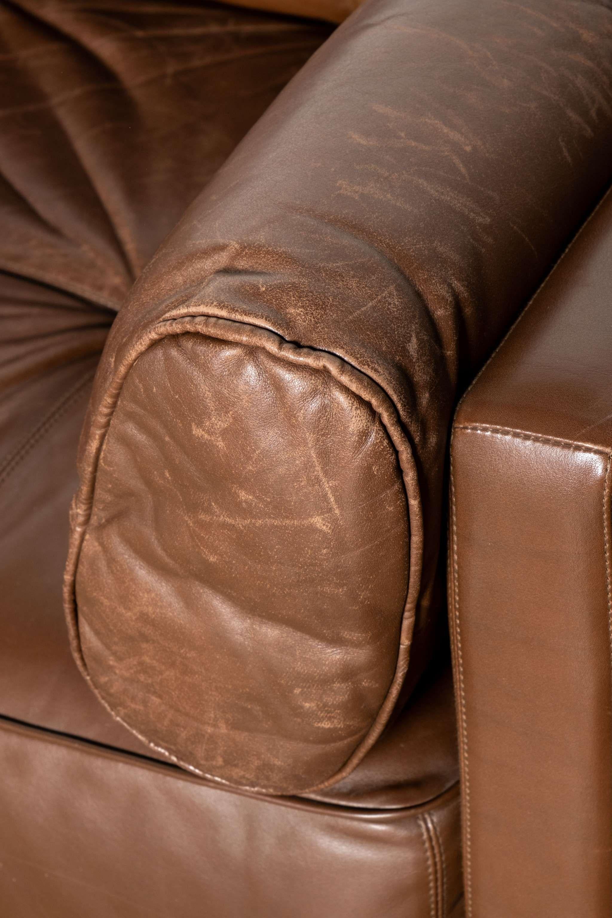 COR 5-piece Modular Leather Sofa Set en venta 6