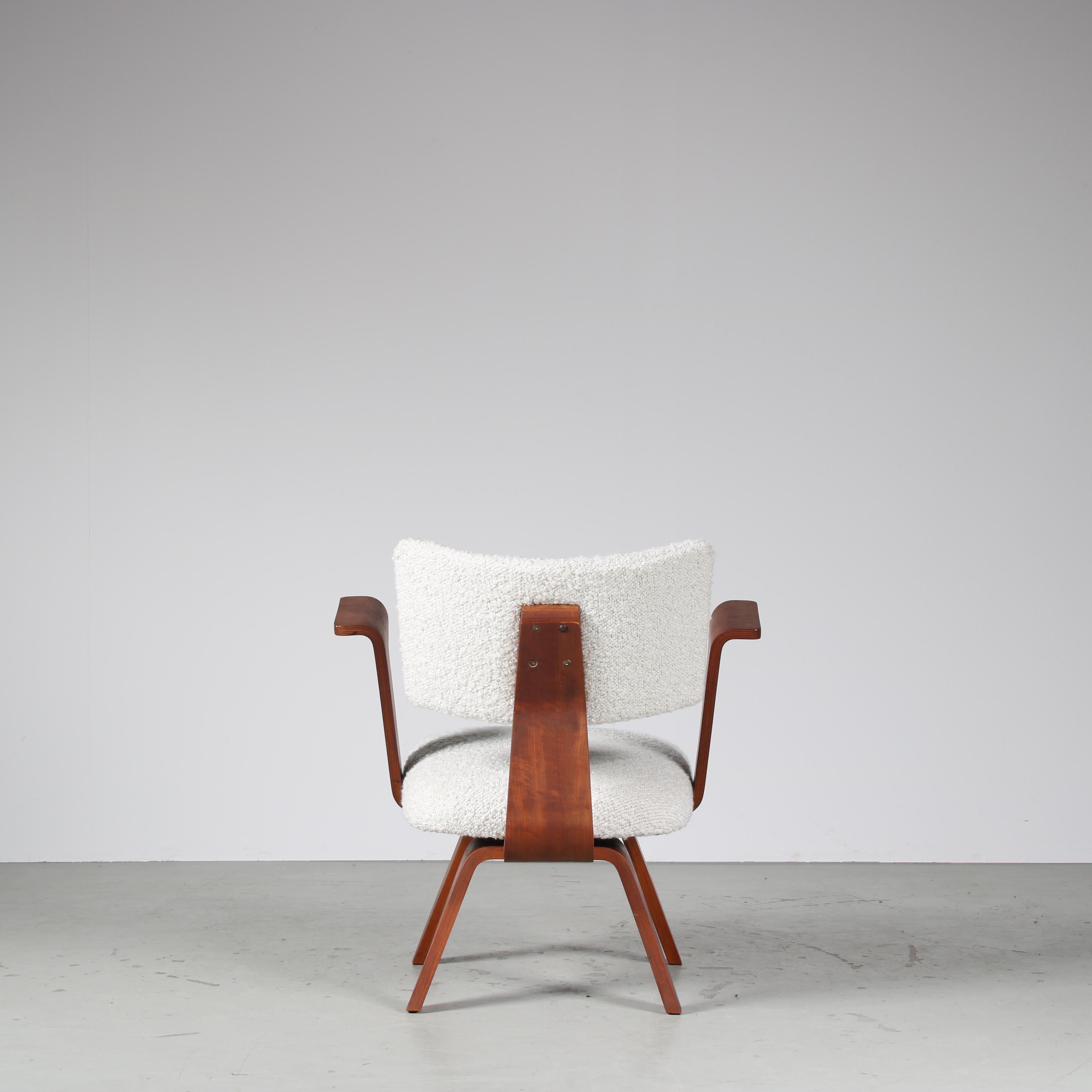 Cor Alons Easy Chair for De Boer Gouda, Netherlands 1950 For Sale 2