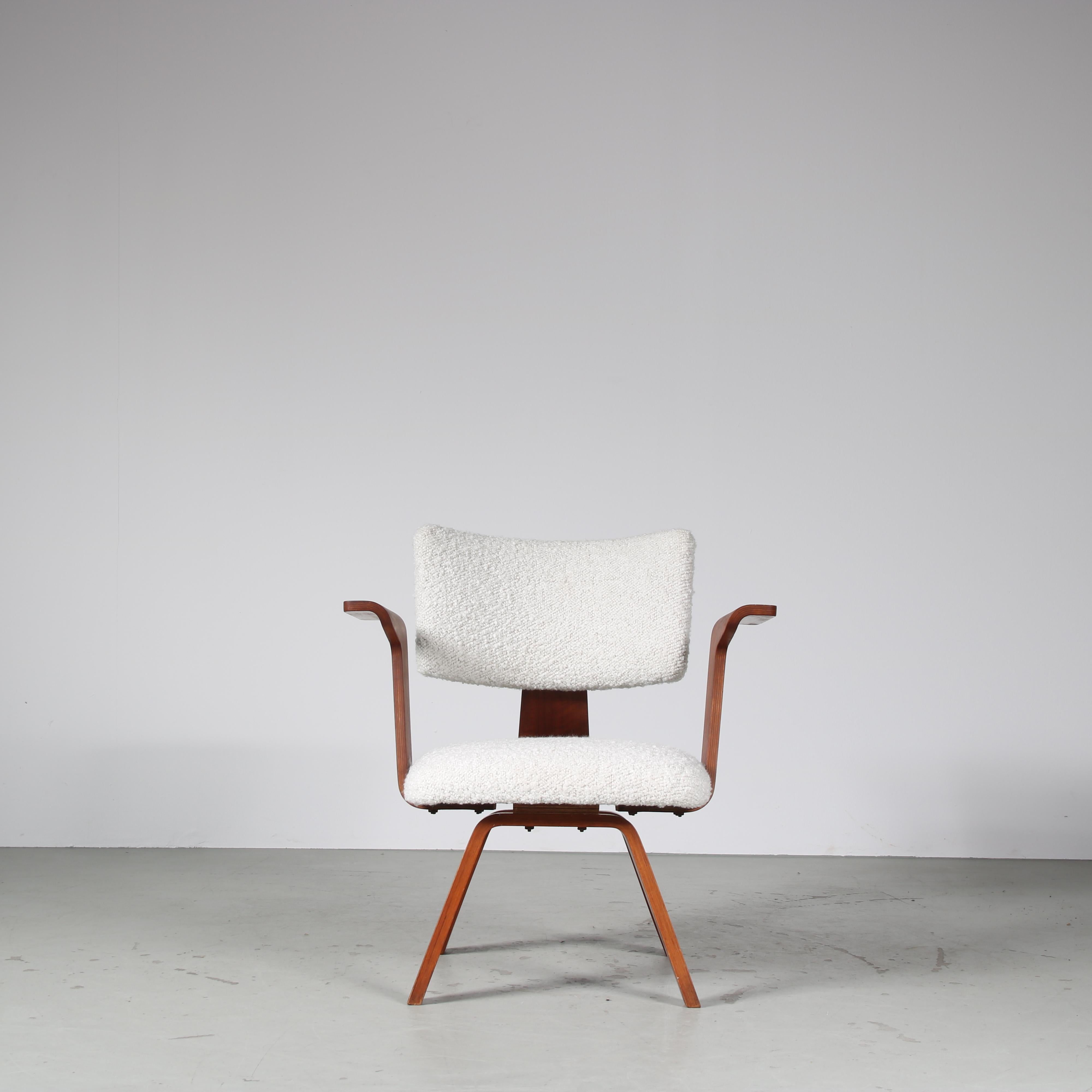 Cor Alons Easy Chair for De Boer Gouda, Netherlands 1950 For Sale 3