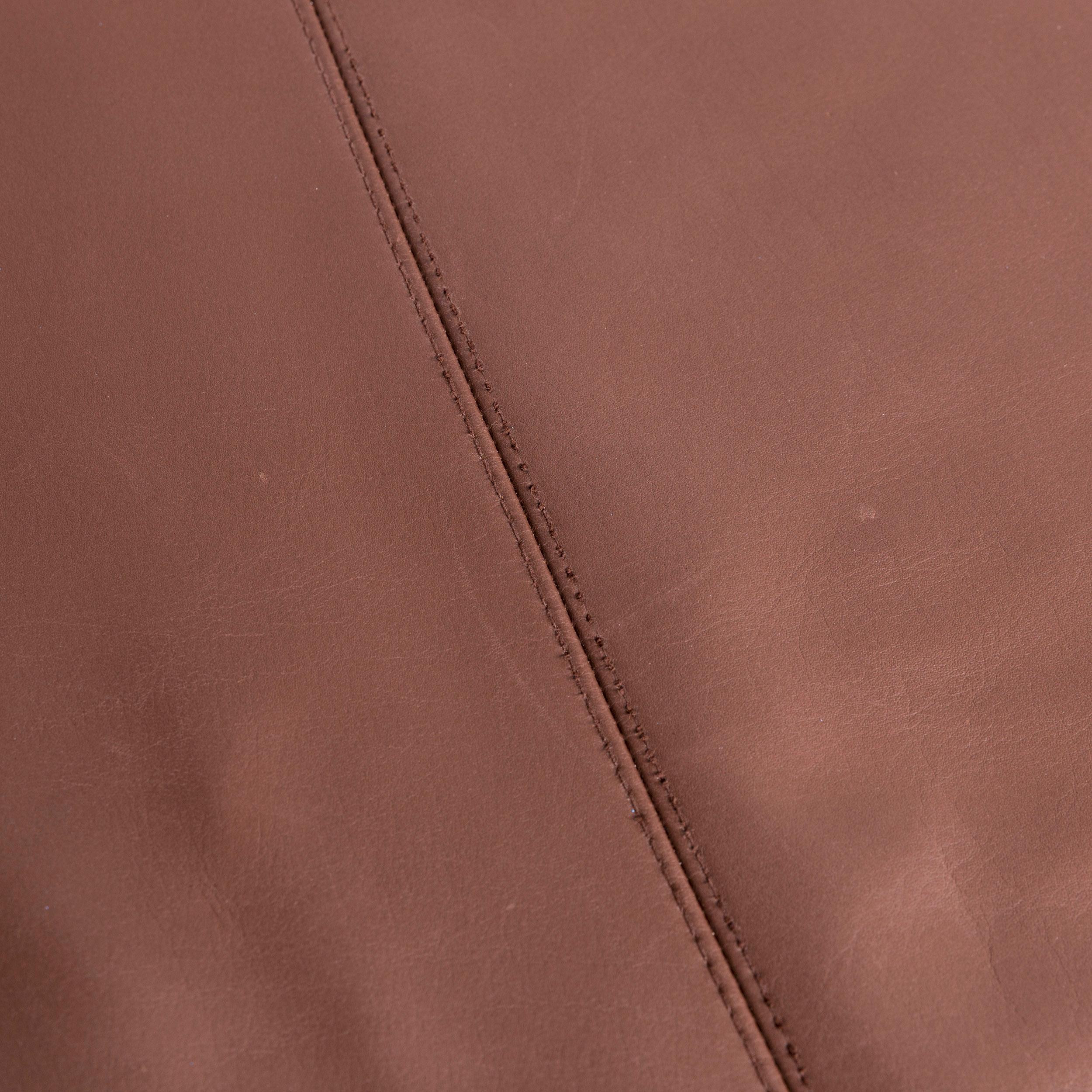 Contemporary COR Arthe Designer Leather Corner Sofa Professor Wulf Schneider Braun Couch