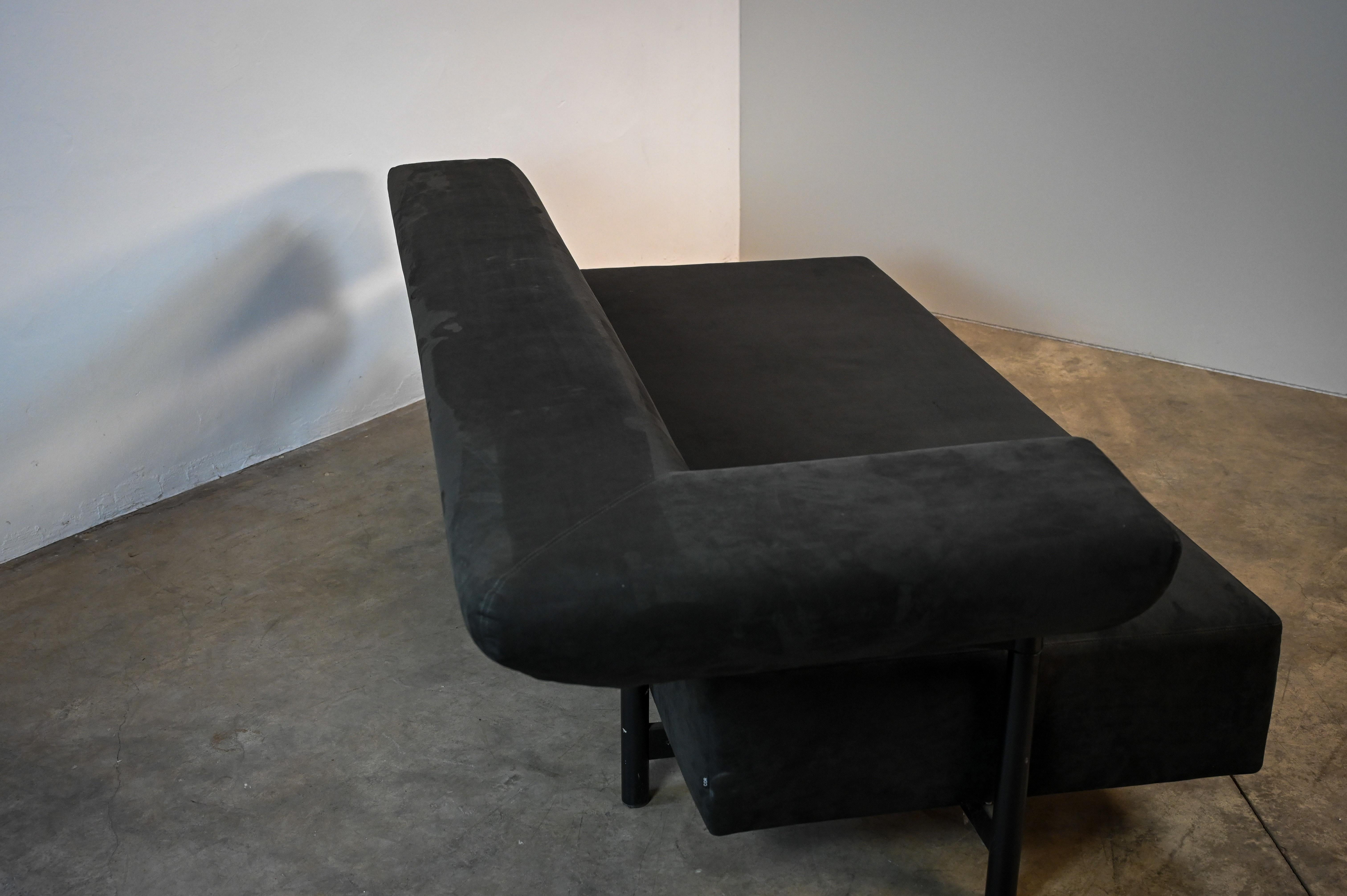 COR Arthe Sofa / Daybed by Wulf Schneider with original side table For Sale 4