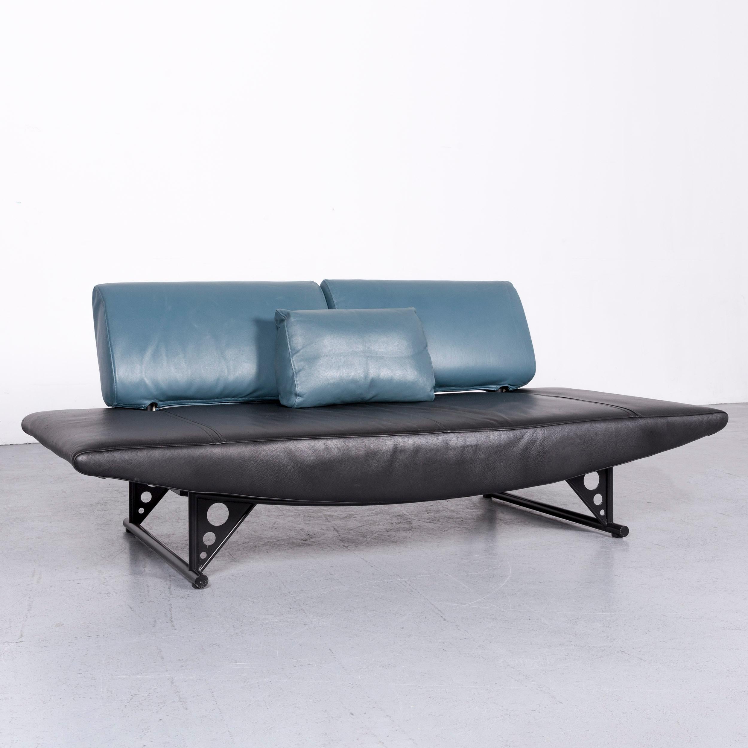 COR cirrus designer sofa black leather function modern made in Germany, with convenient functions, made for pure comfort and flexibility.