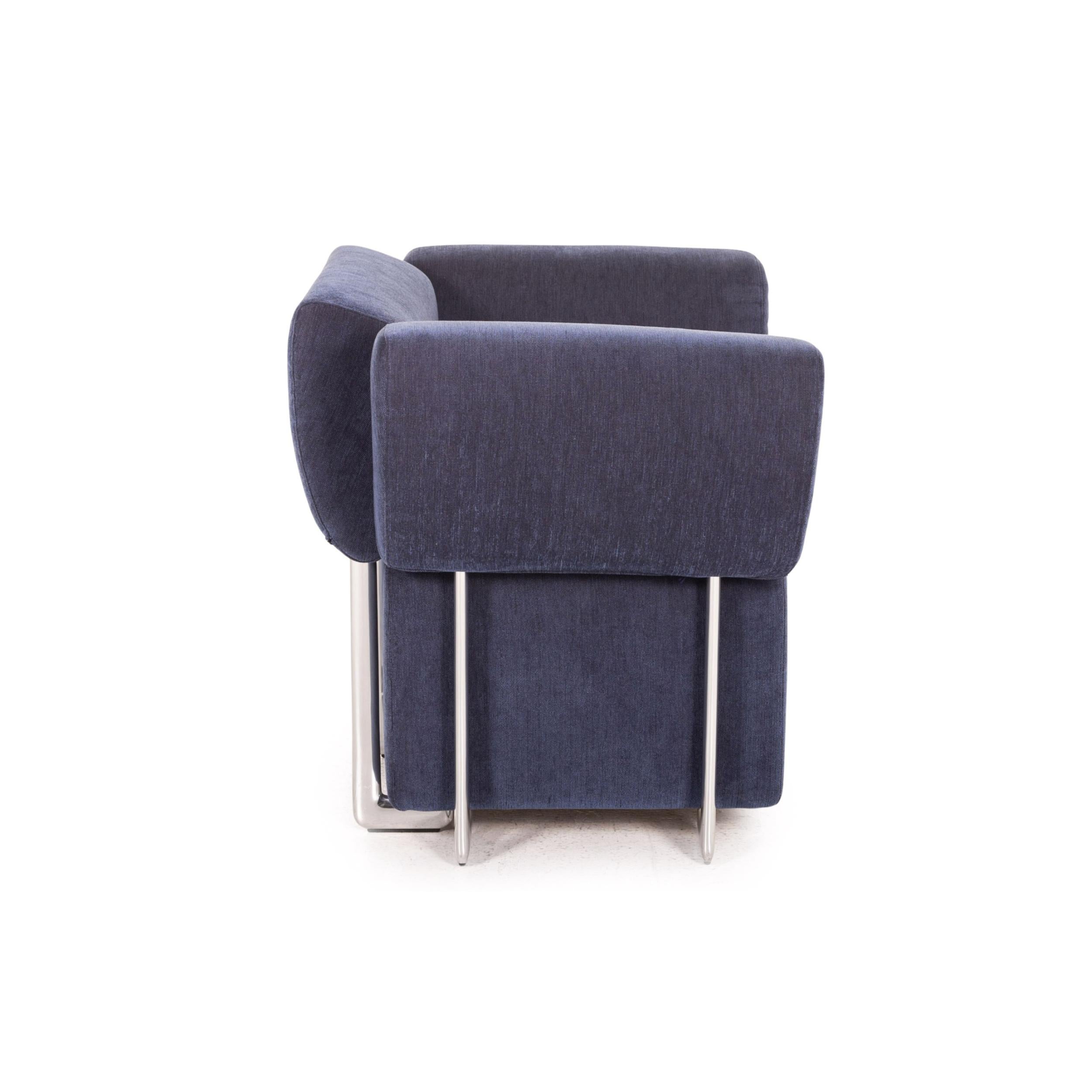 COR Clou Fabric Armchair Blue Function For Sale 1