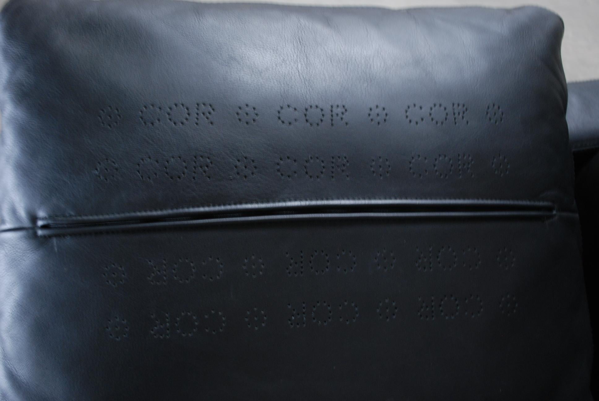 COR Conseta Back Leather Sofa 5