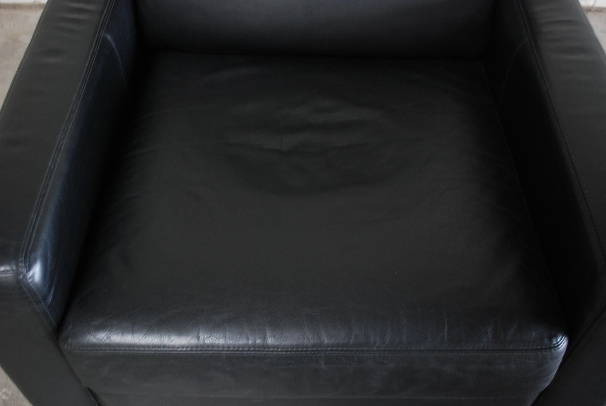 COR Conseta Back Pair of Leather Armchair In Good Condition For Sale In Munich, Bavaria