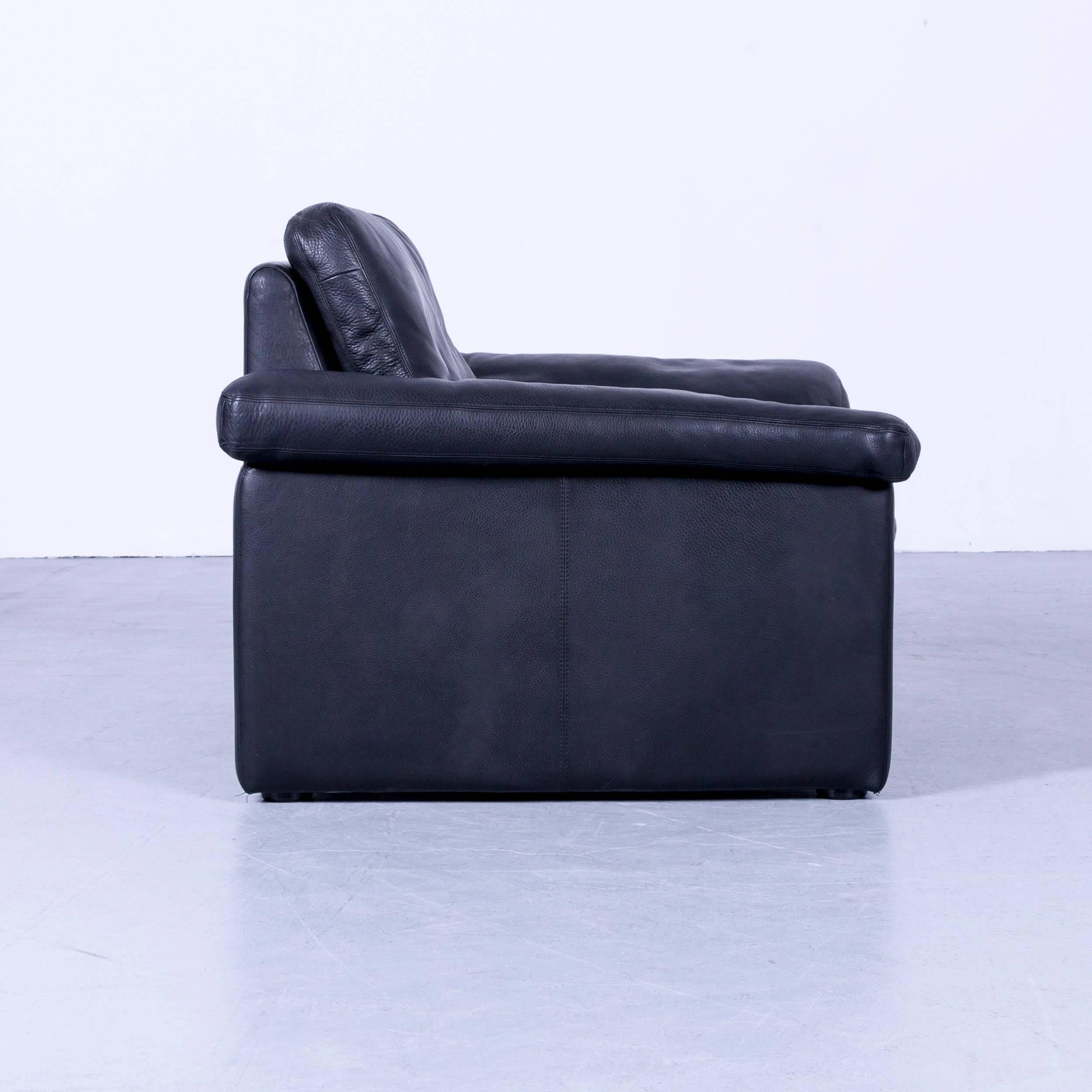 Contemporary COR Conseta Designer Leather Armchair Black by Friedrich-Wilhelm Möller
