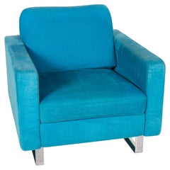 COR Conseta Fabric Armchair Turquoise