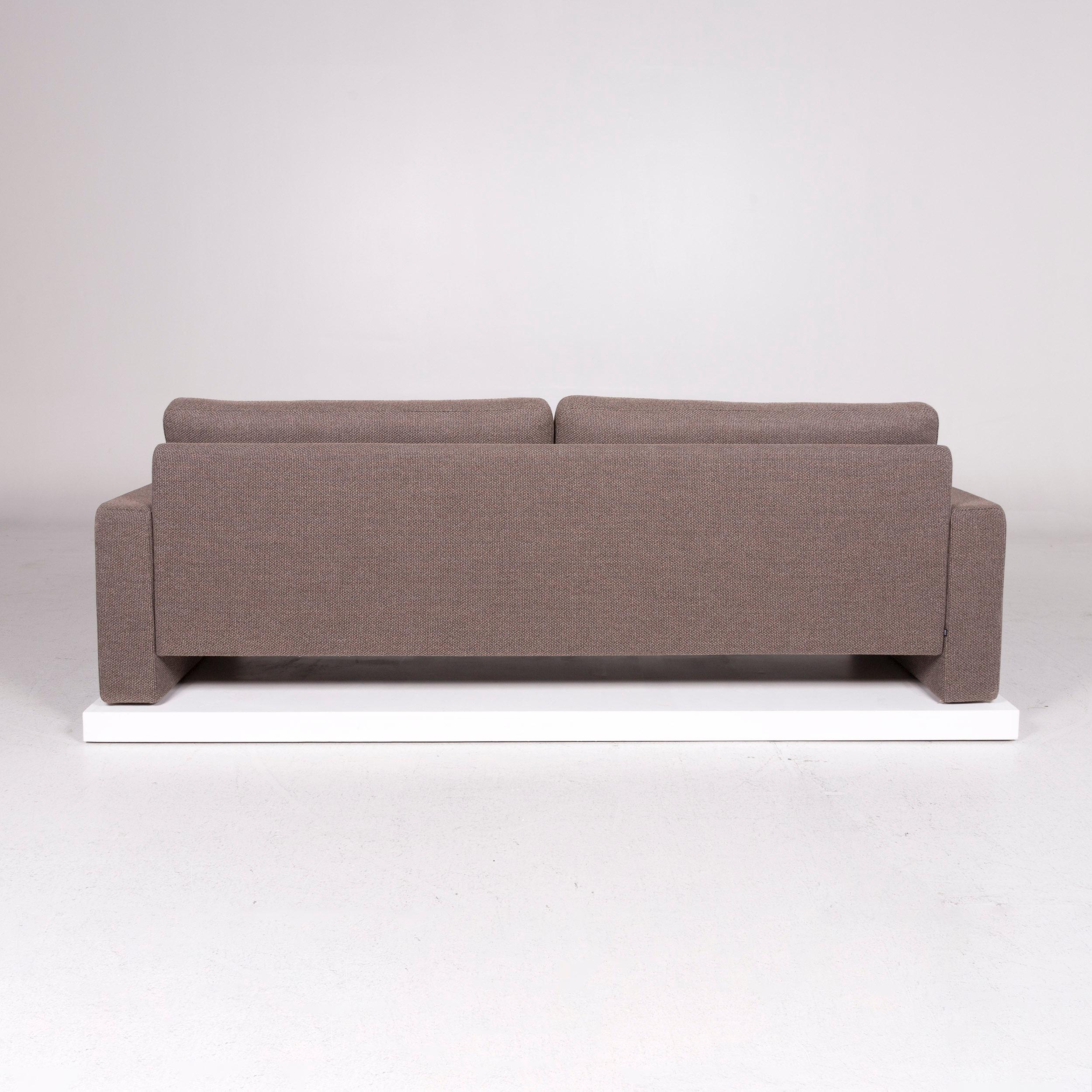 COR Conseta Fabric Sofa Set Brown Light Brown 1