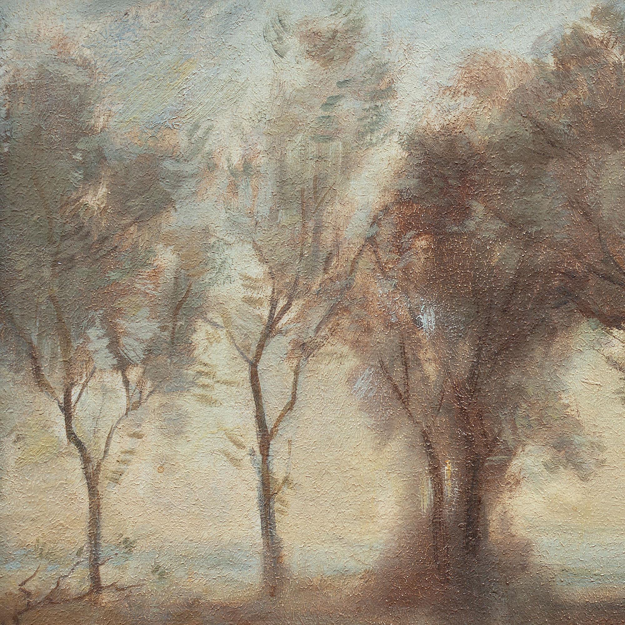 Cor De Boer, Dutch Pastoral Scene With Figures, Oil Painting 2