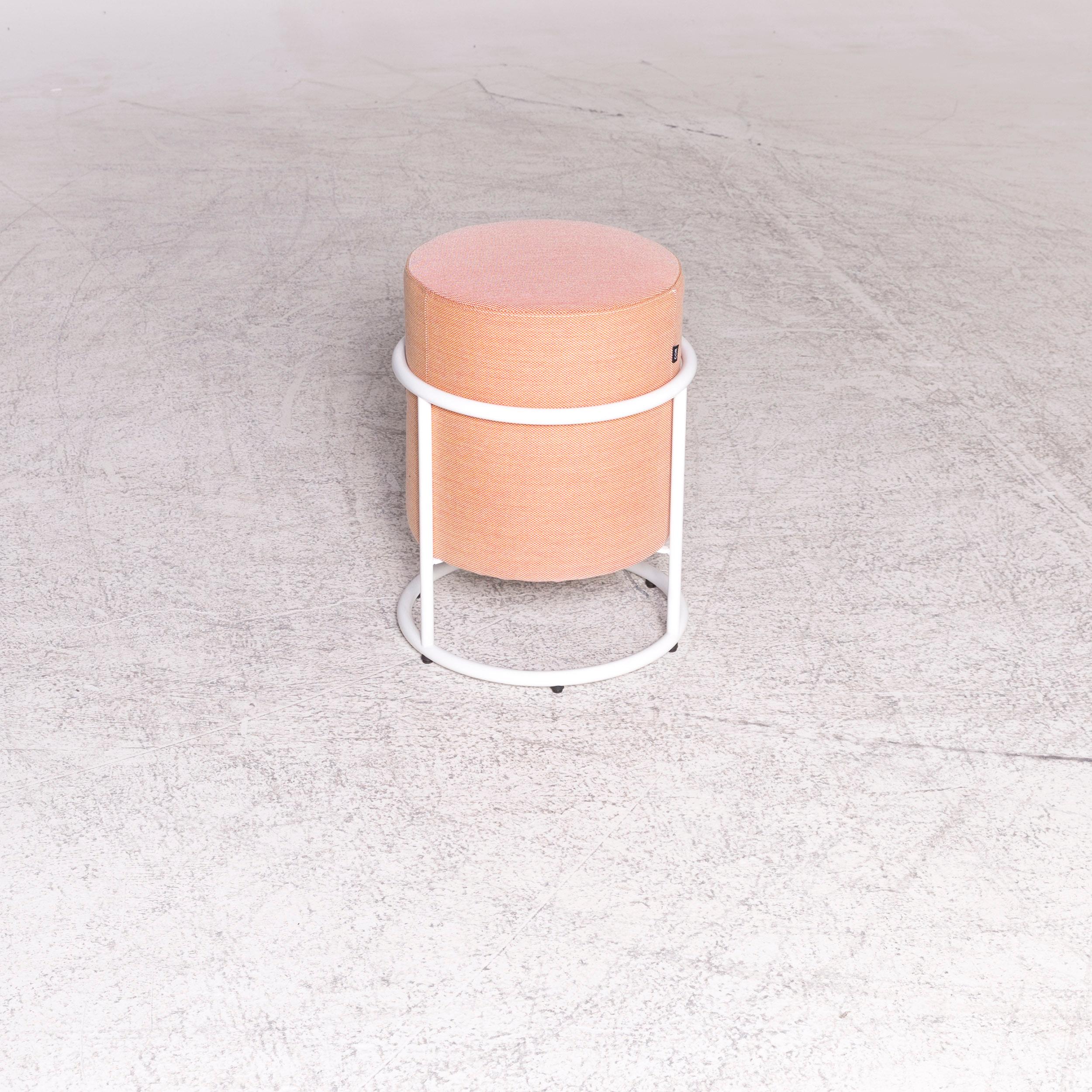 We bring to you a COR drop designer fabric stool orange Pauline Deltour stool.

Product measurements in centimeters:

Depth 35
Width 35
Height 47.


   



          