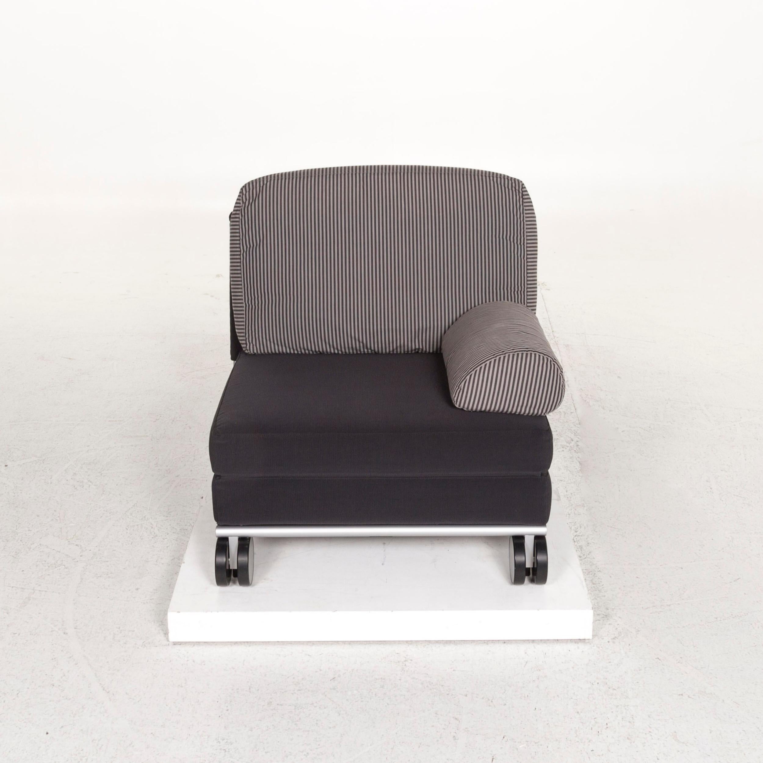 Contemporary COR Fabric Armchair Set Blue Dark Blue Sleep Function Function 2 Armchair
