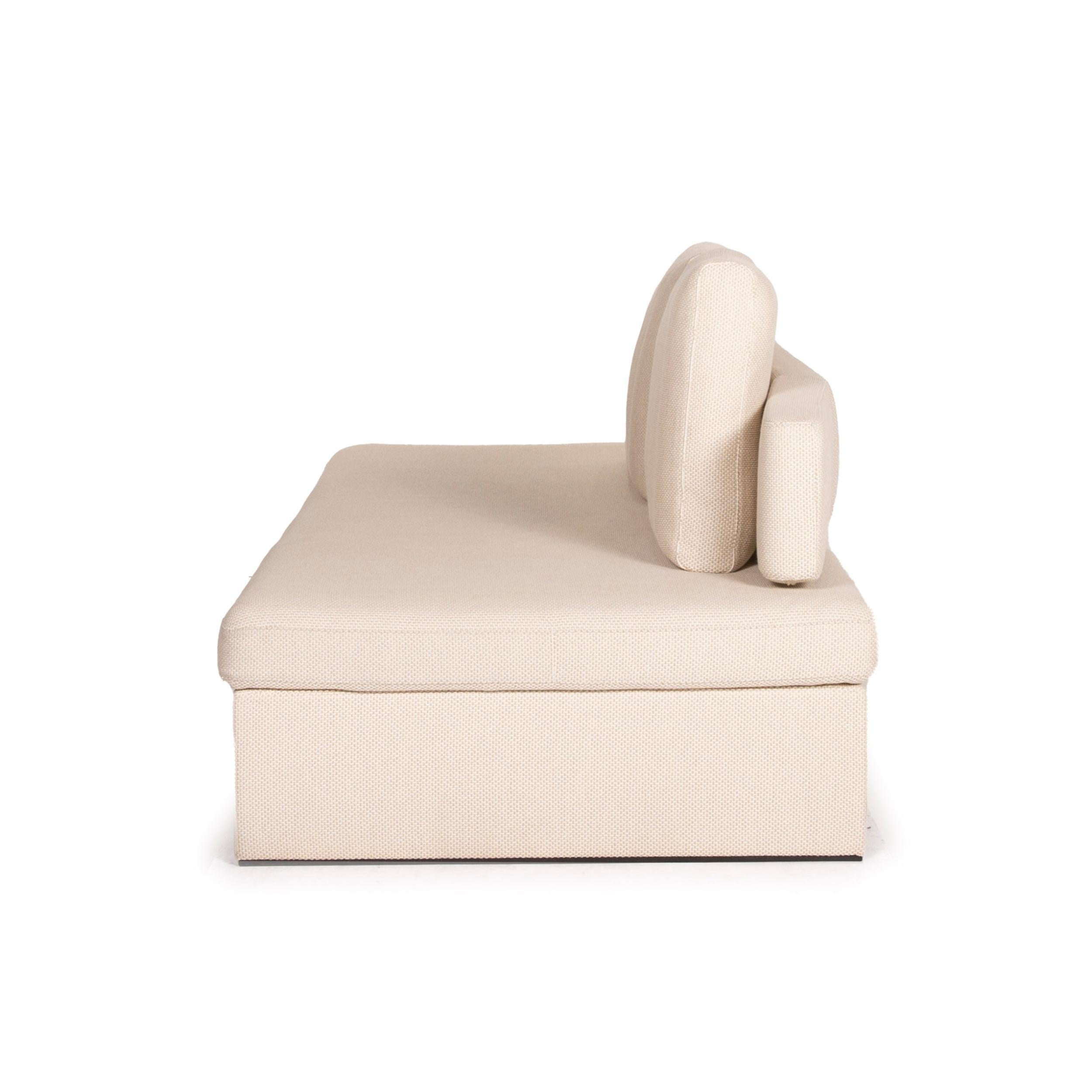 COR Fabric Sofa Cream Three-Seater 4