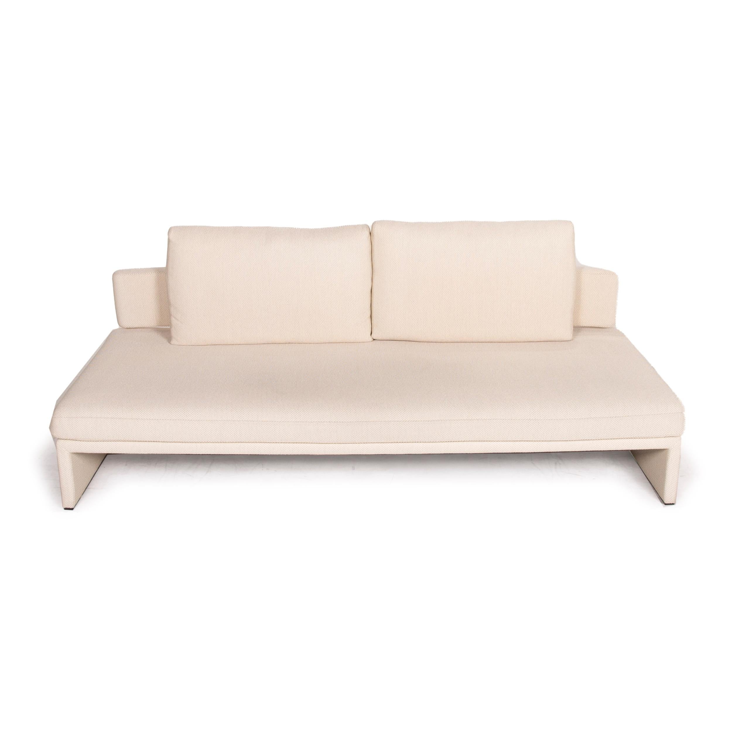 COR Fabric Sofa Cream Three-Seater 1
