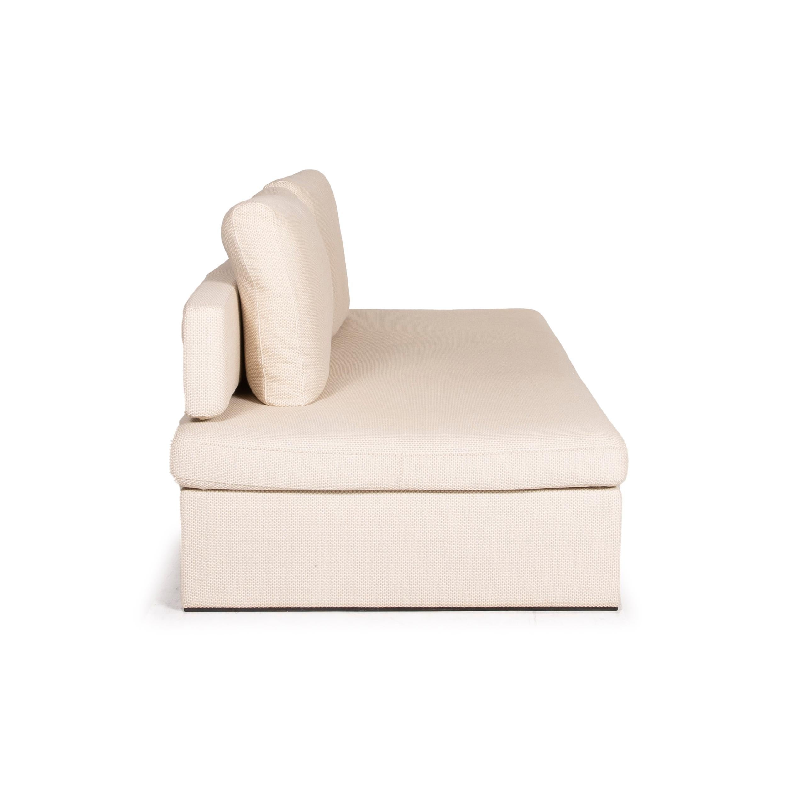 COR Fabric Sofa Cream Three-Seater 2
