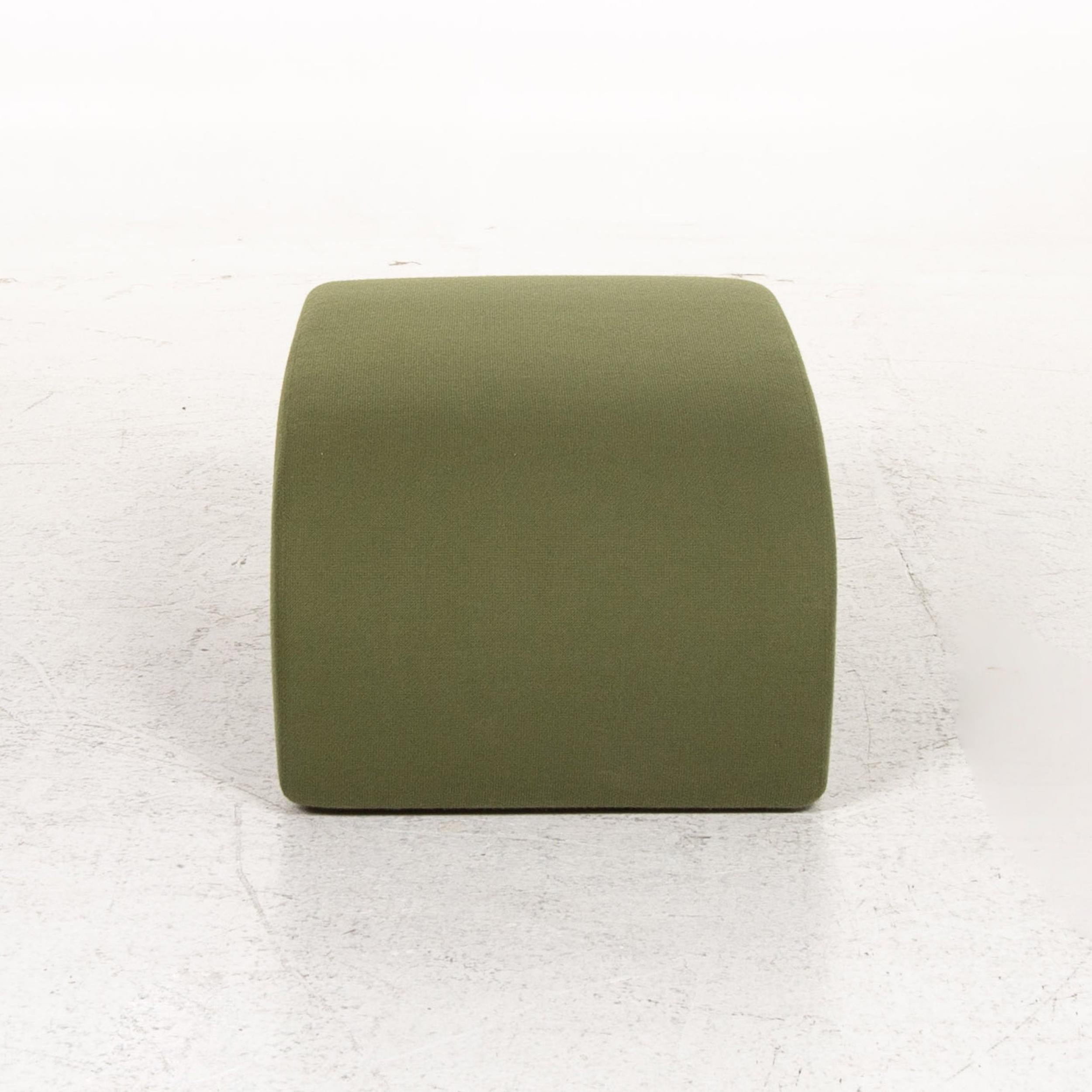 COR Lava Fabric Corner Sofa Incl. Stool Green Modular Sofa Couch 9