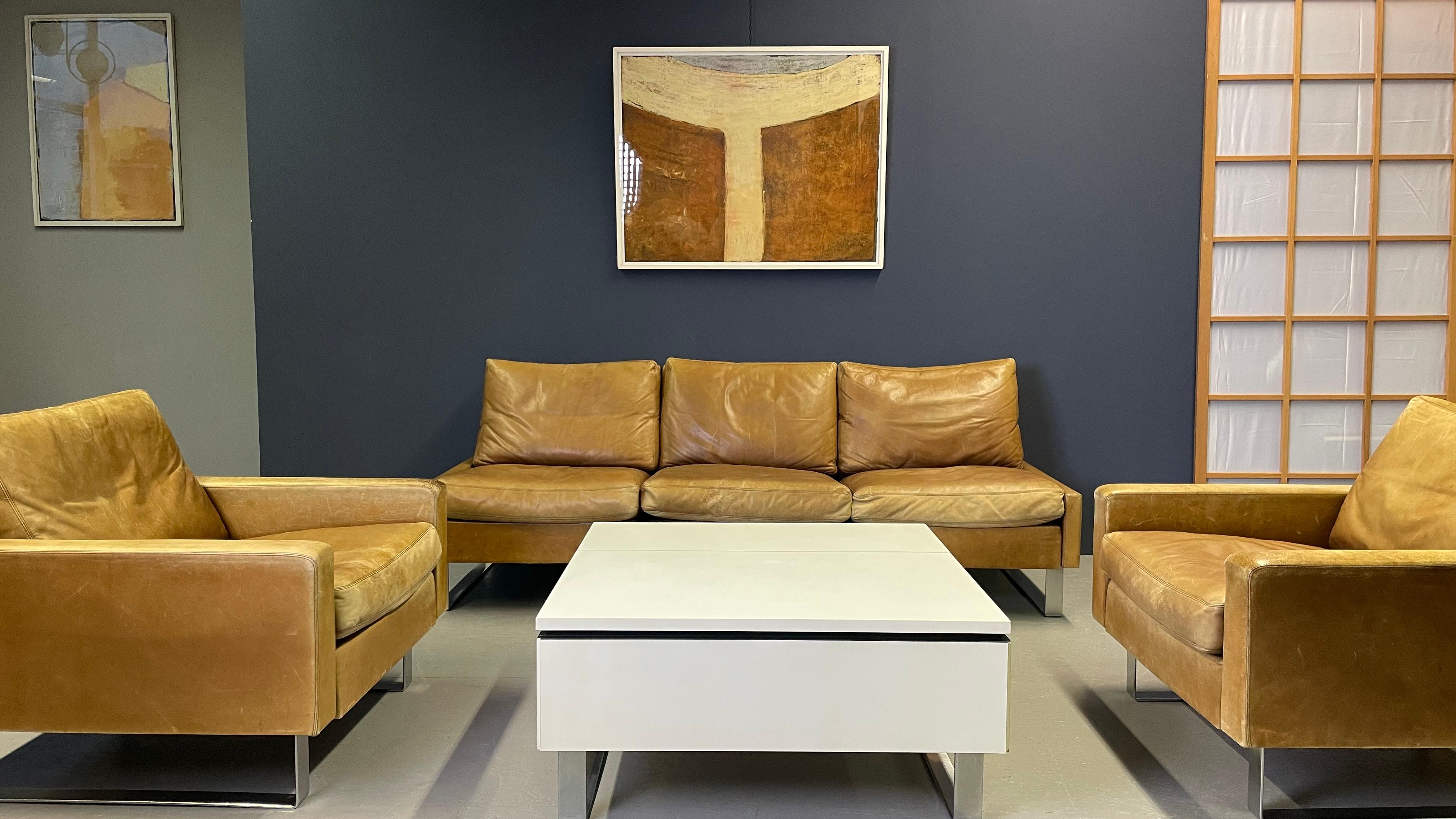 COR Sofa-Set aus Leder im Angebot 7