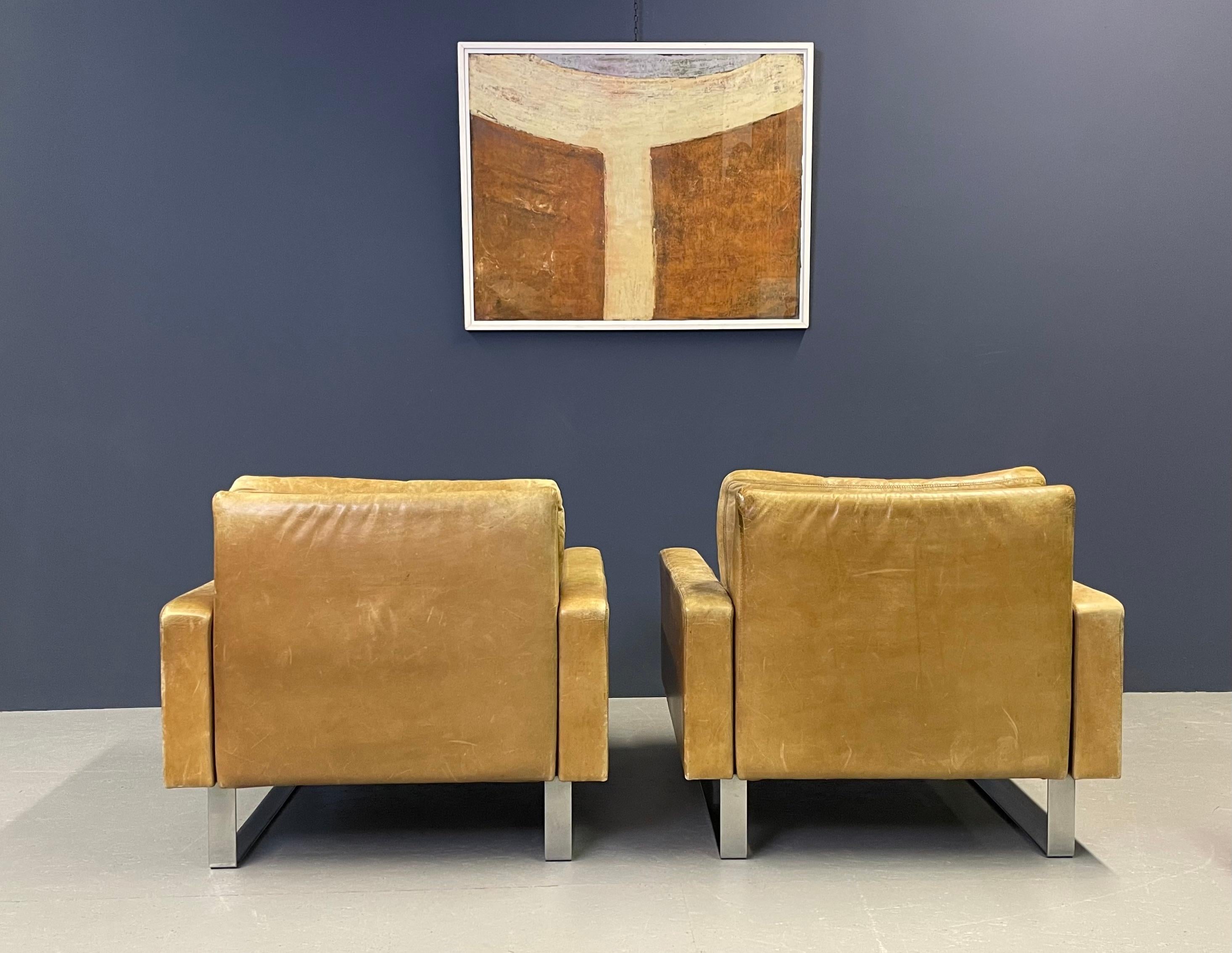 COR Sofa-Set aus Leder (20. Jahrhundert) im Angebot