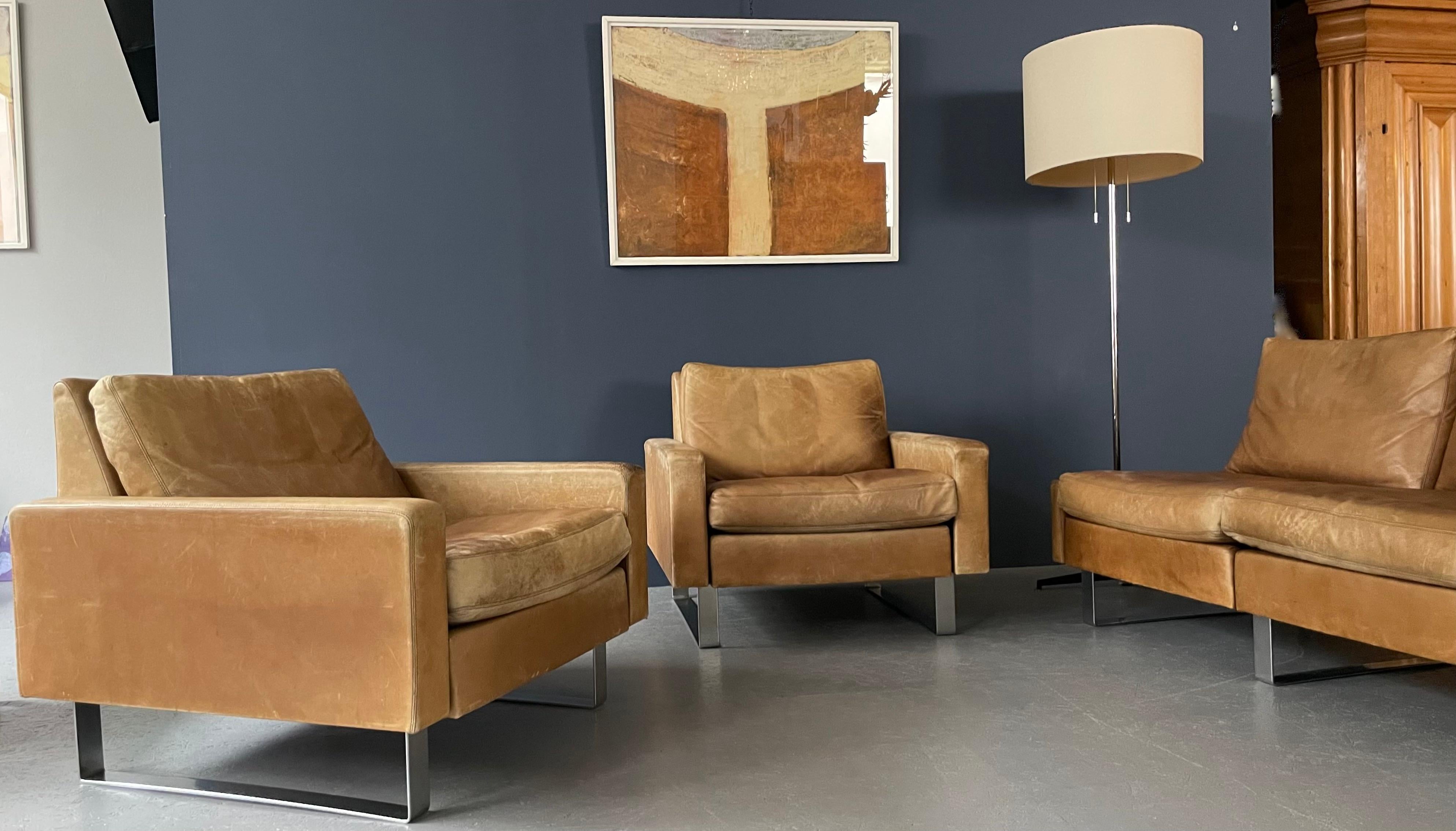 COR Sofa-Set aus Leder im Angebot 4