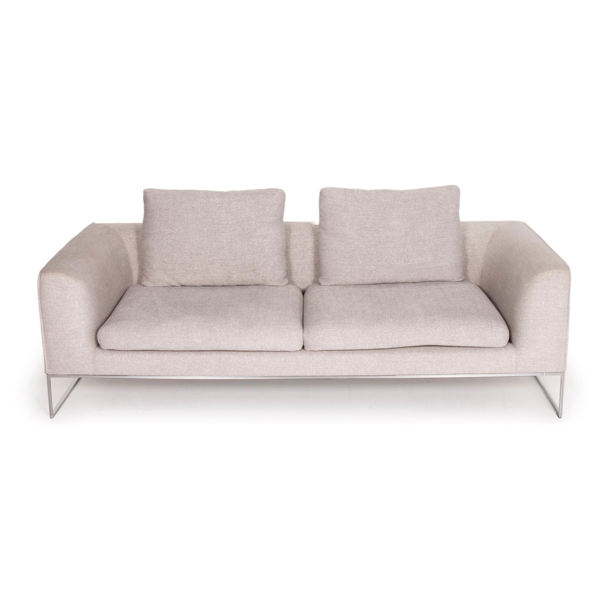 COR Mell Fabric Sofa Gray Two-Seater 3