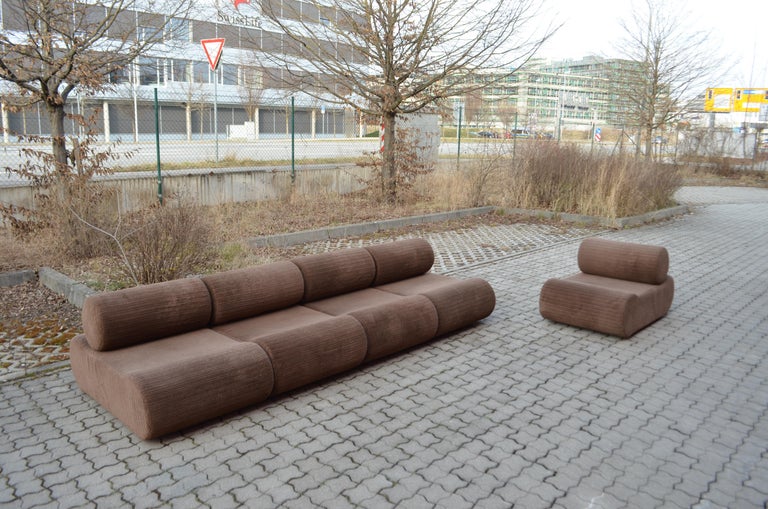 COR Model Corbi Living Room Suite Modular Sofa by Klaus Uredat In Good Condition For Sale In Munich, Bavaria