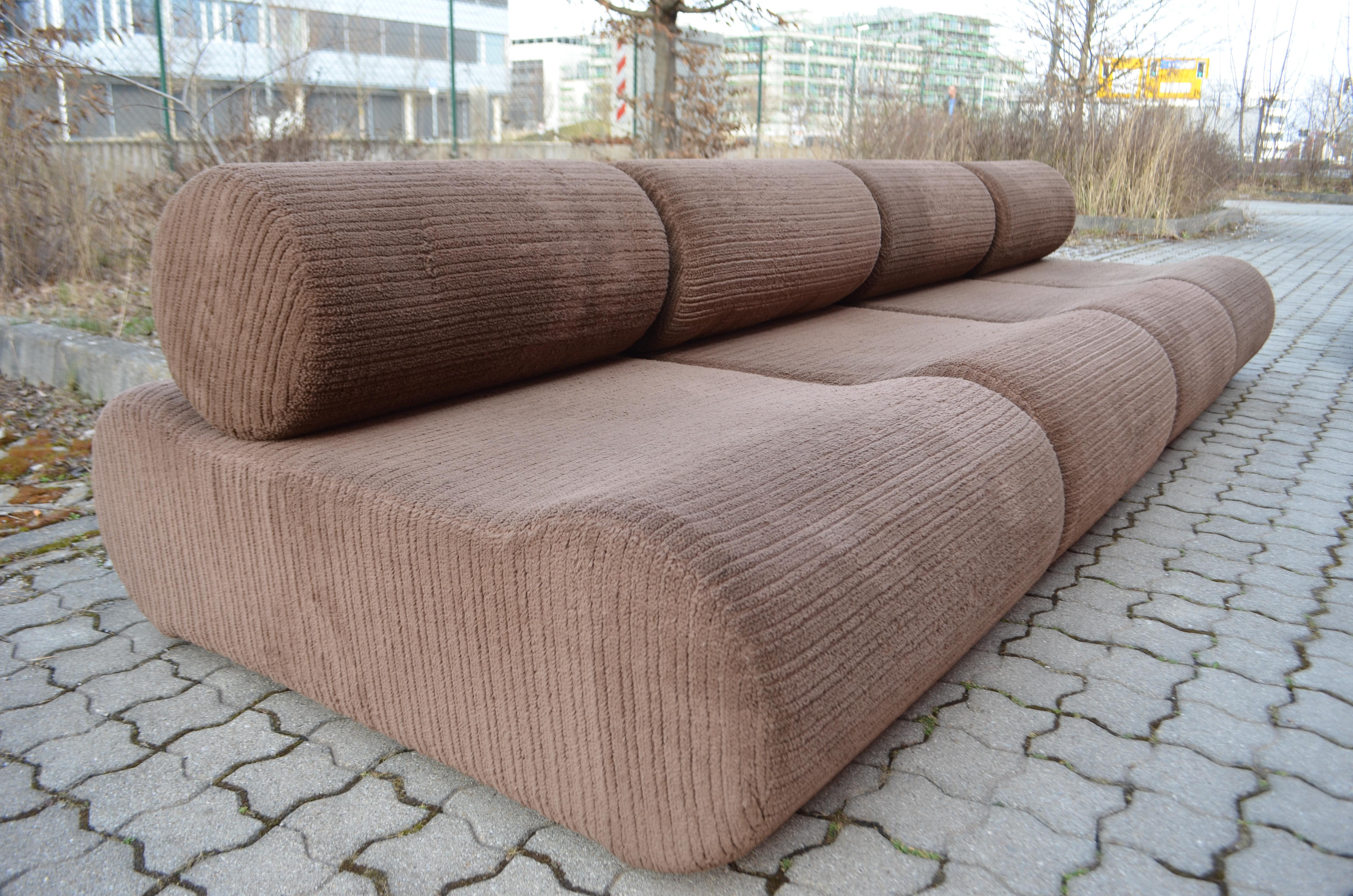 Fabric COR Model Corbi Living Room Suite Modular Sofa by Klaus Uredat
