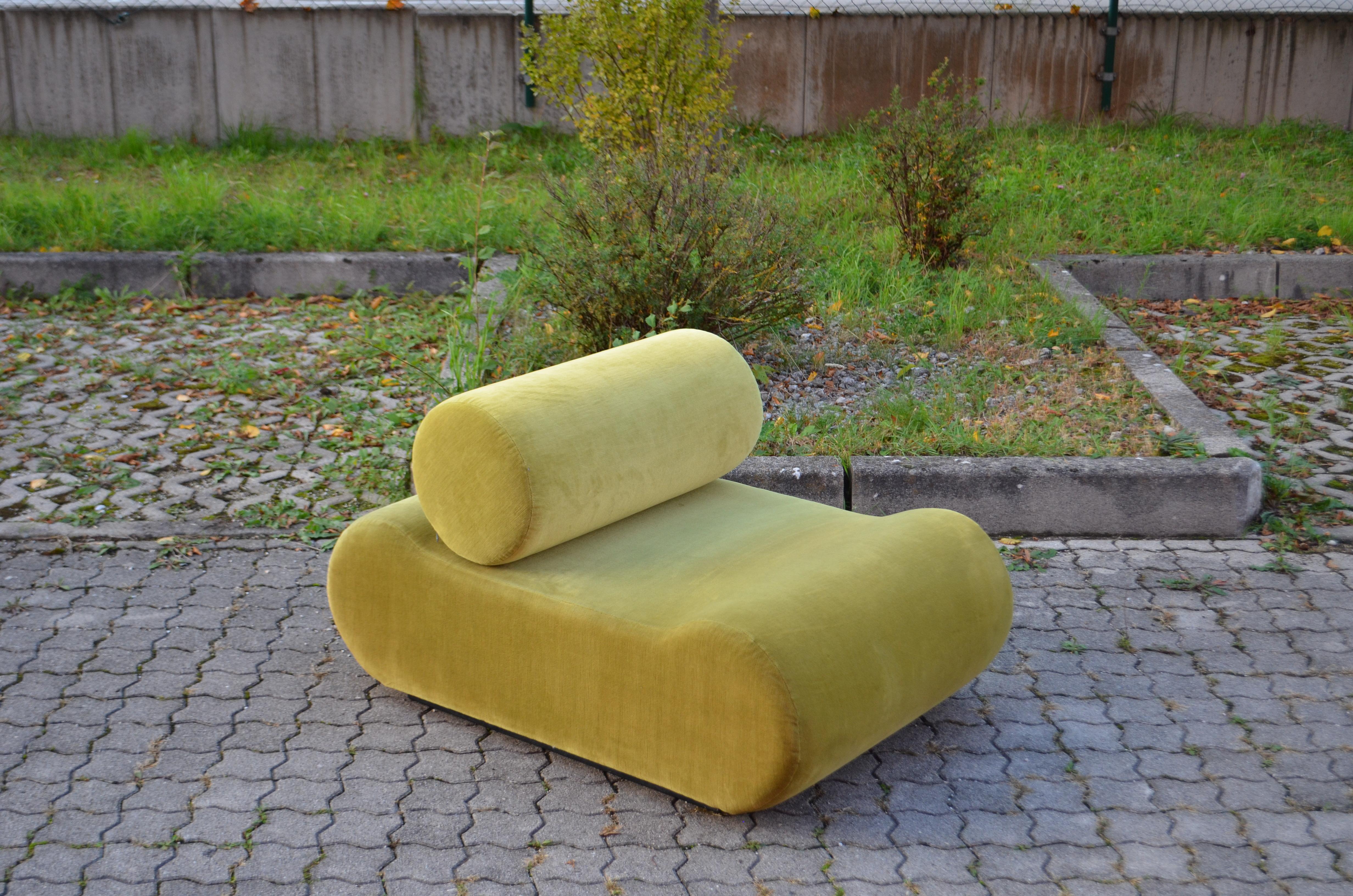COR Model Corbi Modular Sofa by Klaus Uredat 2x limegreen Lounge Chair For Sale 10
