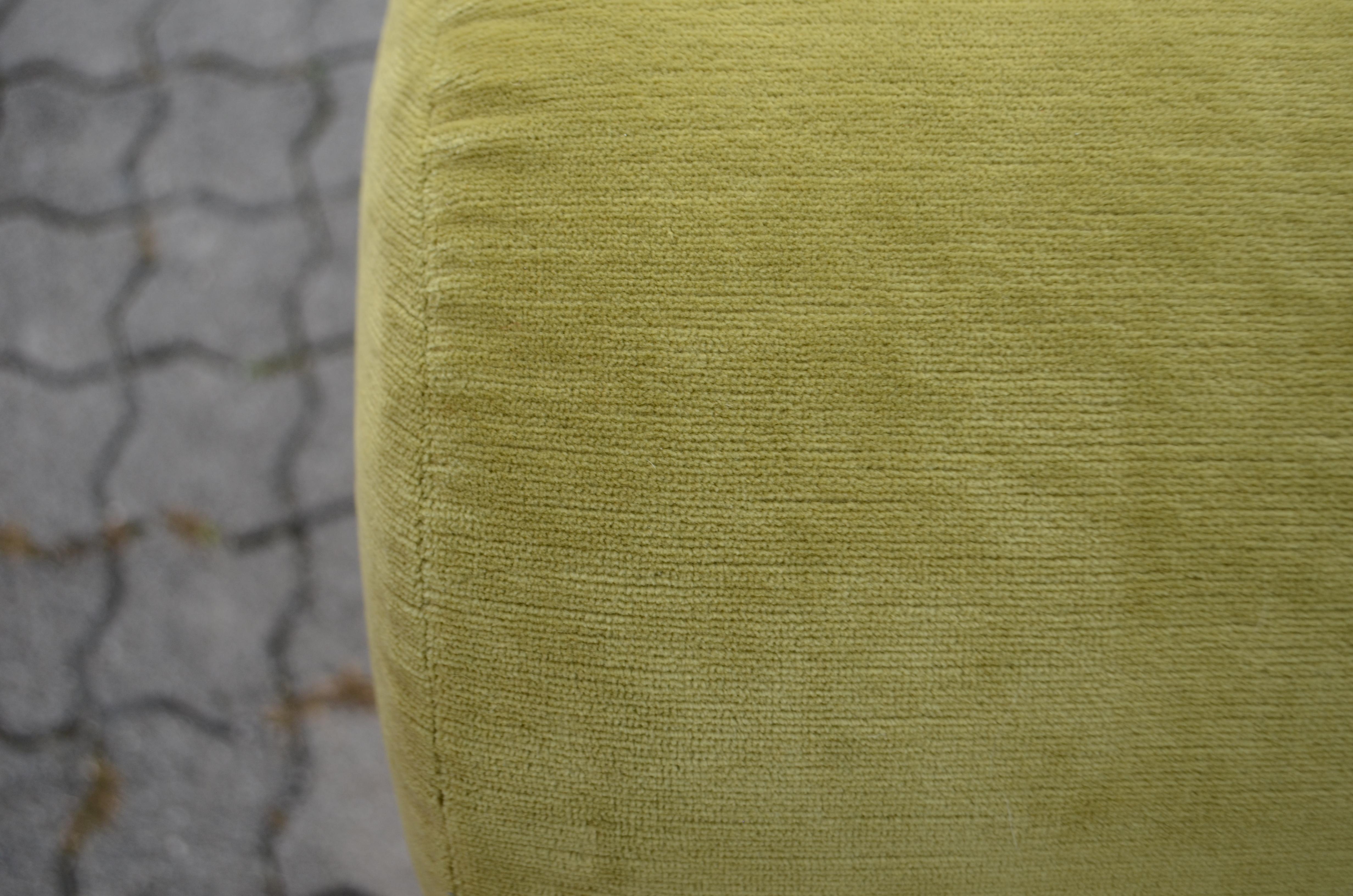 COR Model Corbi Modular Sofa by Klaus Uredat 2x limegreen Lounge Chair For Sale 2
